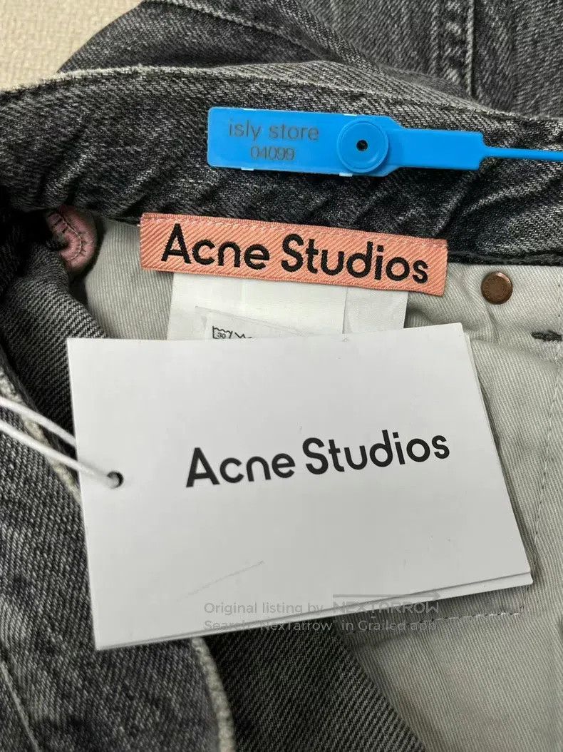 Acne Studios Acne Studios size M Vintage worn low-waist wide-leg relaxed Size US 30 / EU 46 - 3 Thumbnail