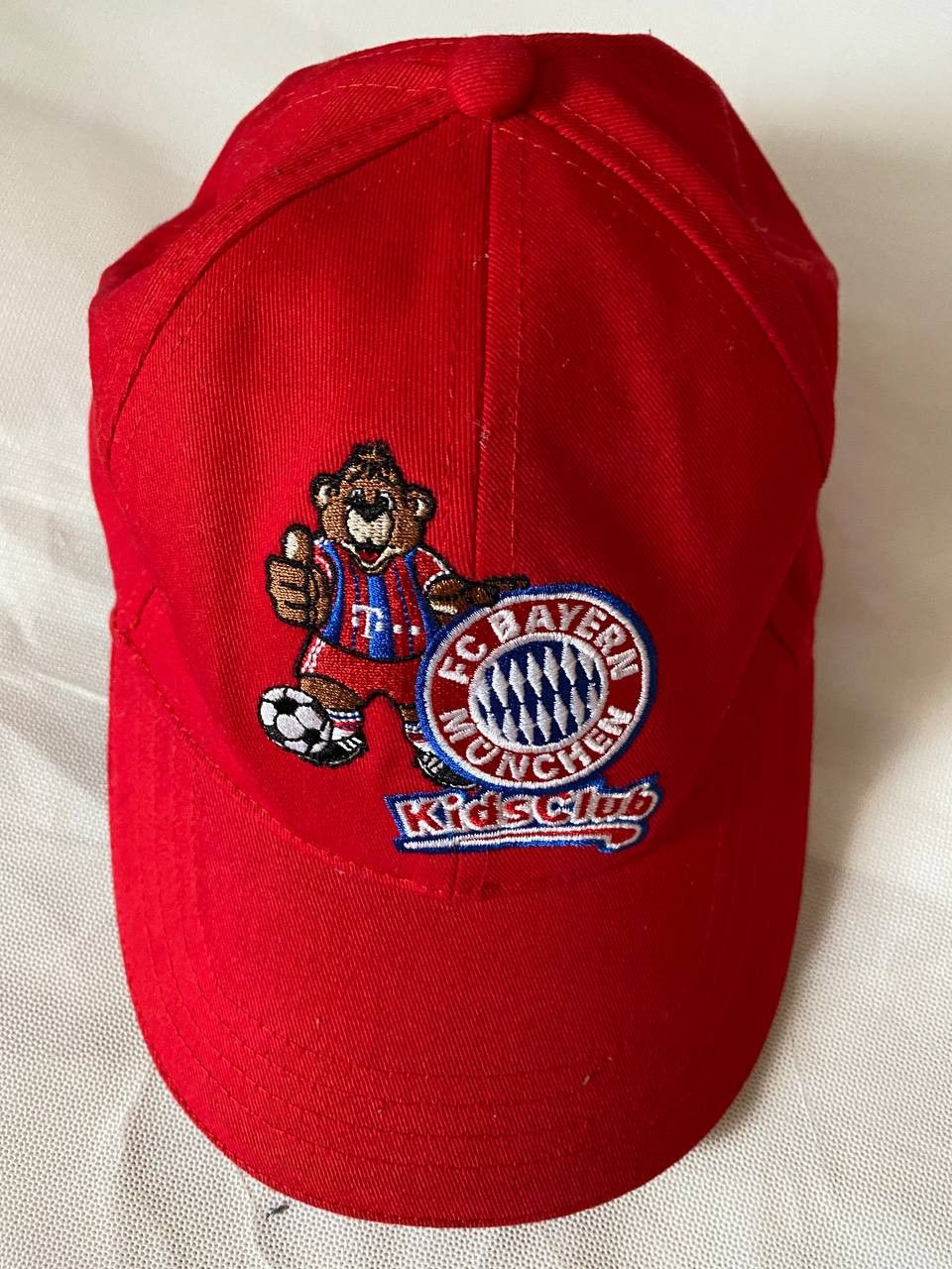 Vintage FC Bayern München Kids Club Kinder Mütze Bernie Stick Cap Size ONE SIZE - 10 Thumbnail