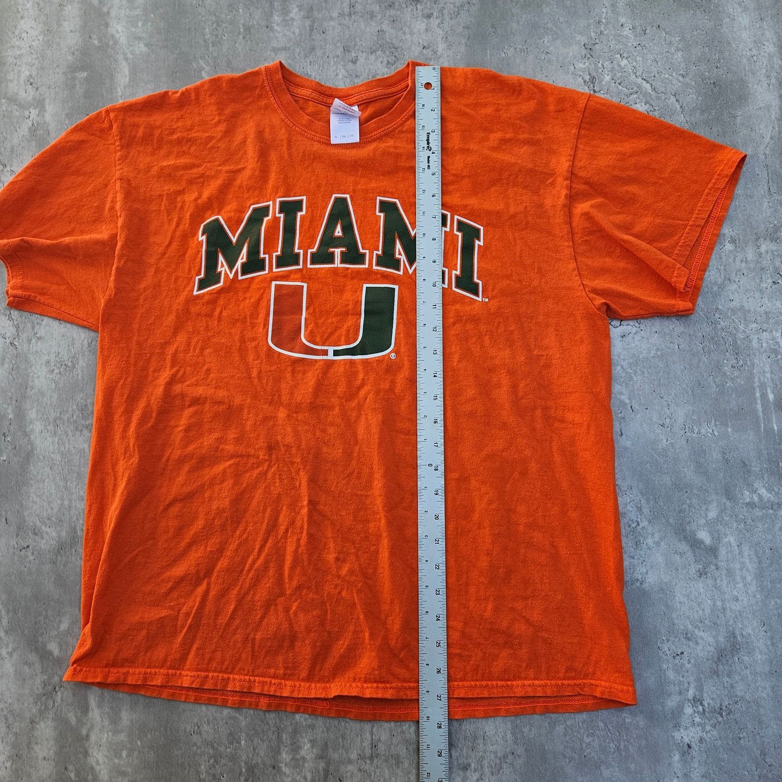 Gildan Vintage Miami University T shirt Mens' Size X-Large Size US XL / EU 56 / 4 - 4 Thumbnail