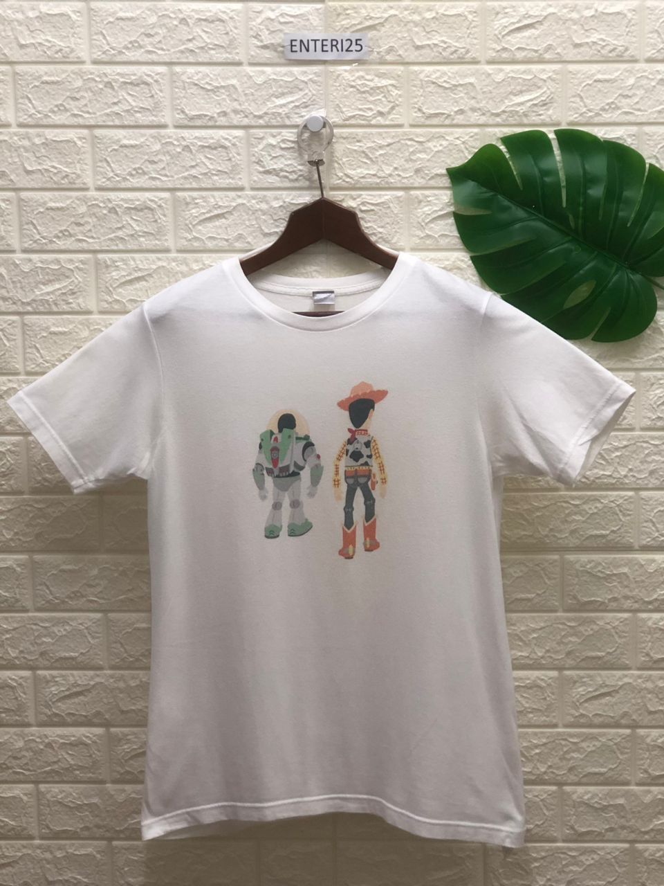 Vintage Vintage Toy Story Woody and Buzz Lightyear T-Shirt Size US M / EU 48-50 / 2 - 1 Thumbnail
