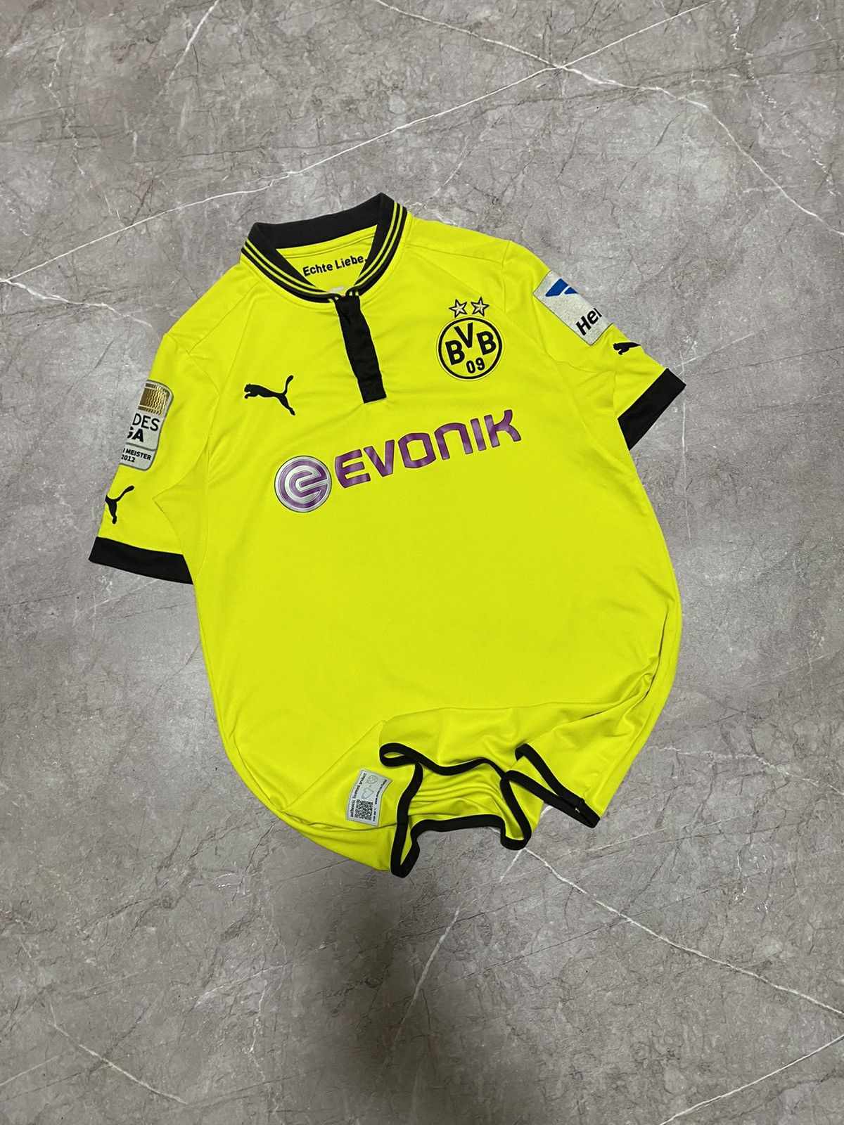 Puma Puma BVB Borussia Dortmund 11/12 Marco Reus 11 Soccer Jersey Size US S / EU 44-46 / 1 - 1 Thumbnail