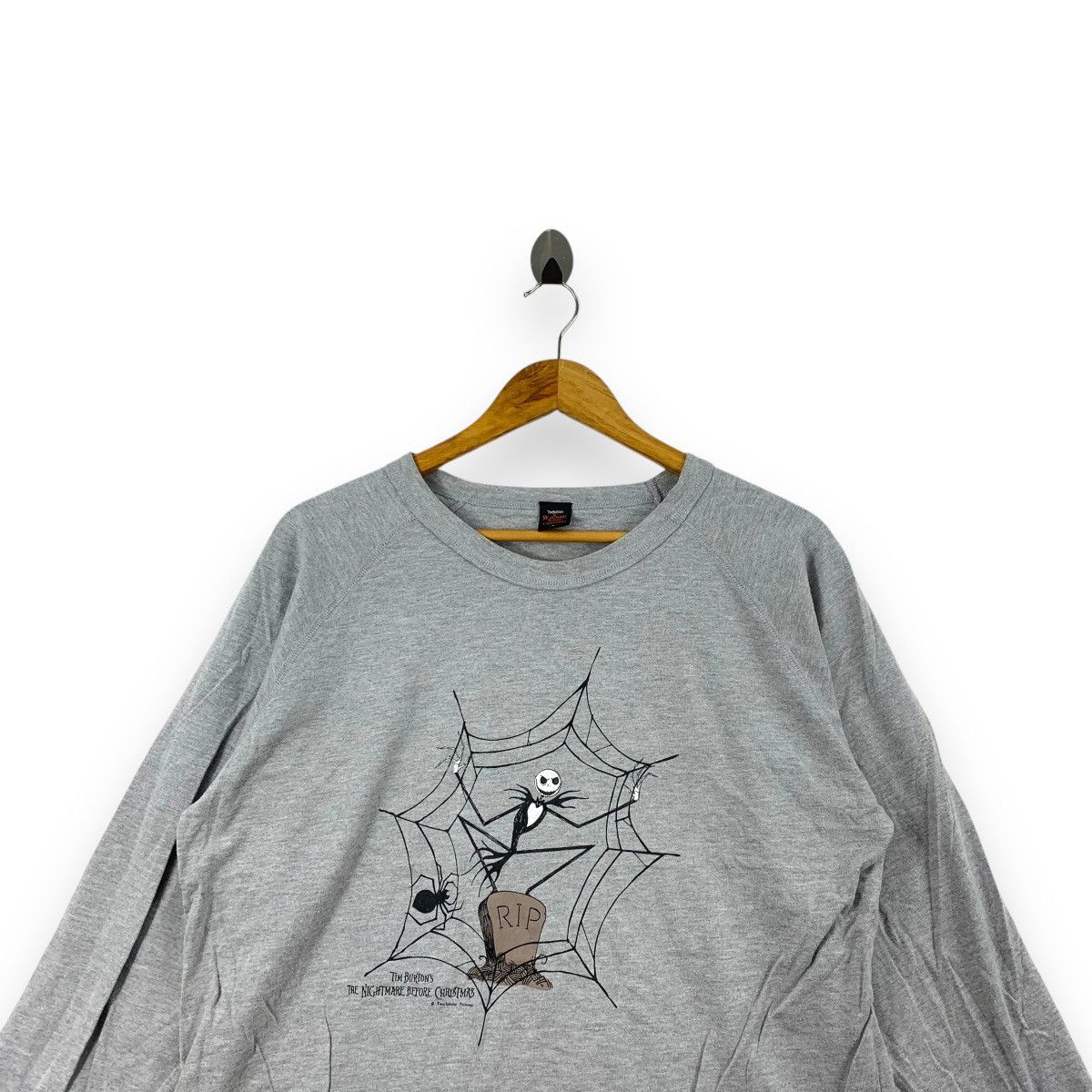 Other Vintage NIGHTMARE BEFORE CHRISTMAS Rip Tee Shirt Size 3XL / US 20-22 - 2 Thumbnail