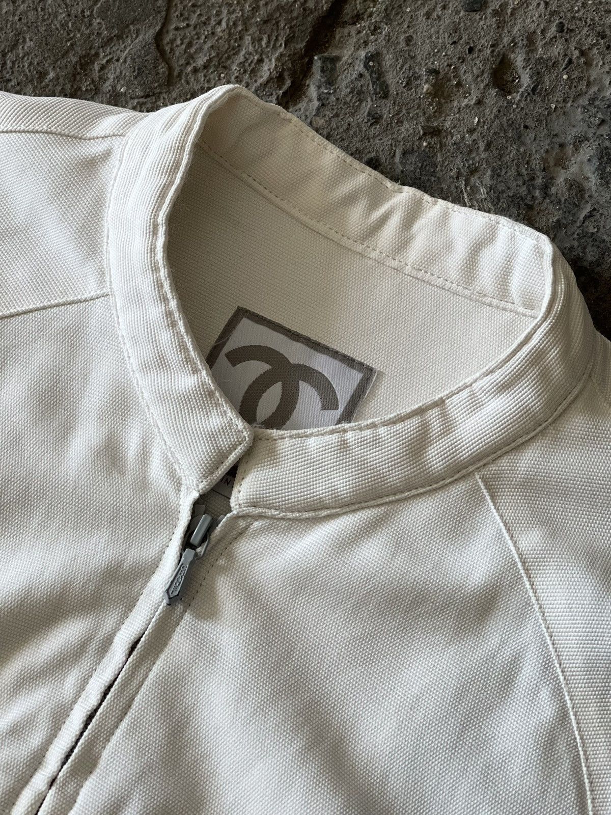 Chanel Chanel Sports - Karl Lagerfeld - 2000’s -Nylon Track Jacket Size XXS / US 00 / IT 34 - 3 Thumbnail