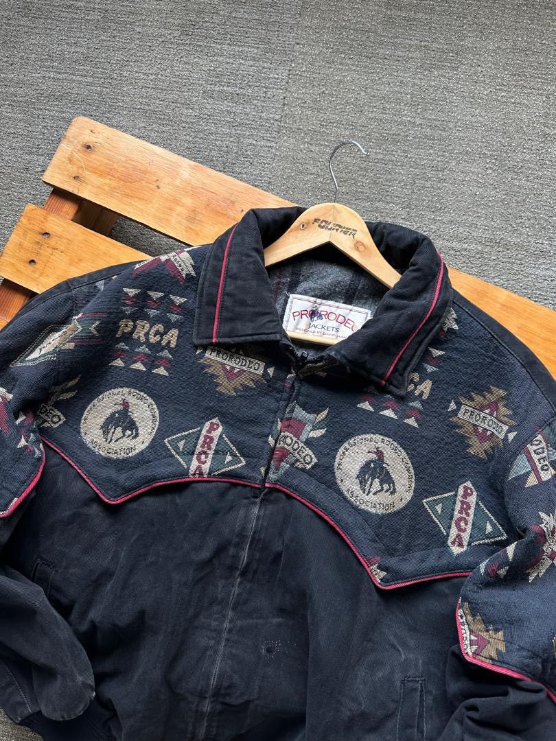 Cowboy Equipment VINTAGE COWBOY PRO RODEO DAVID JAMES JACKET Size US M / EU 48-50 / 2 - 3 Thumbnail