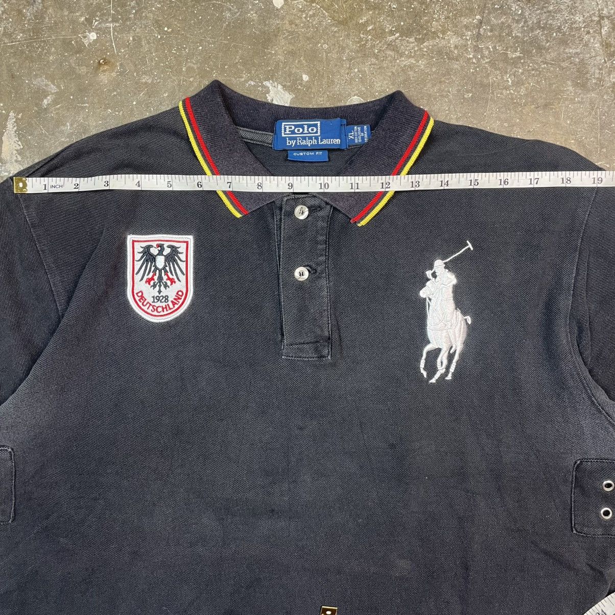 Polo Ralph Lauren Polo Ralph Lauren Big Pony Germany 35 Patch Size US XL / EU 56 / 4 - 4 Thumbnail