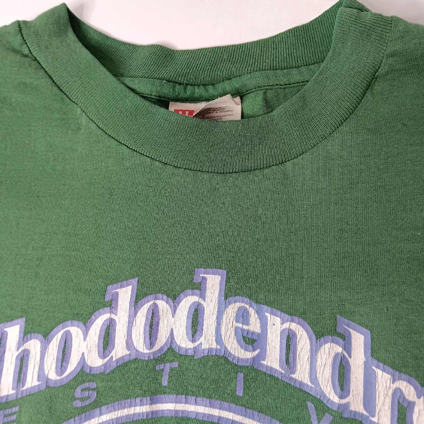 Hanes VINTAGE Rhododendron Road Bike Race Shirt Large Men Cycling Beckley WV Single Stitch Size US L / EU 52-54 / 3 - 6 Thumbnail