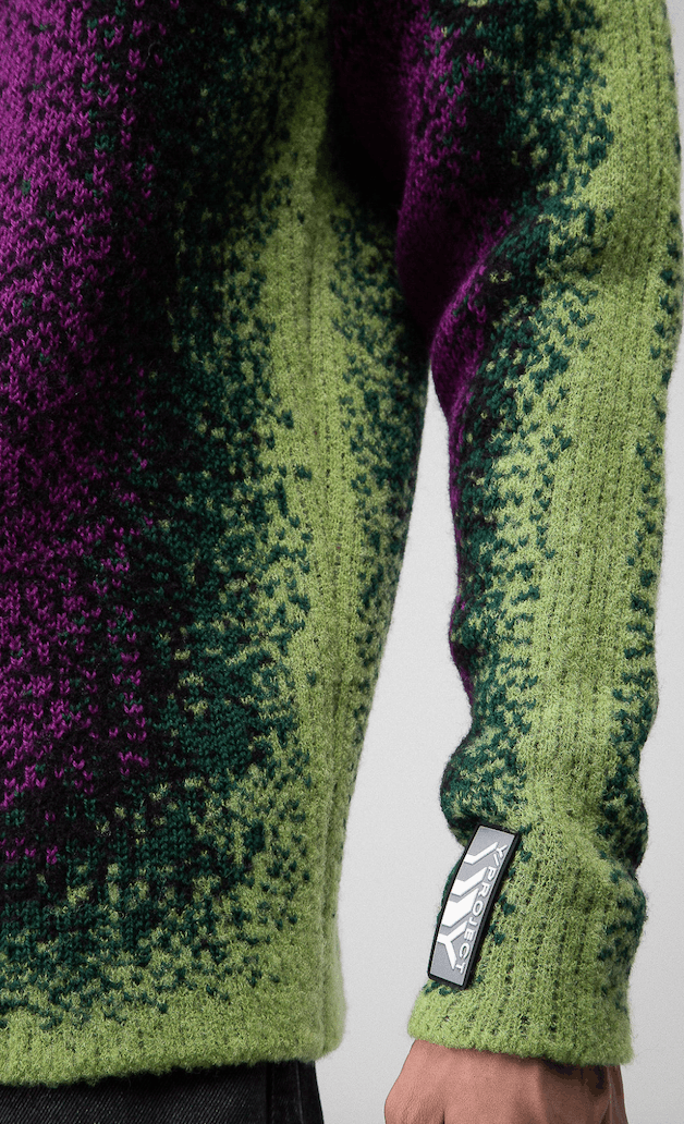 Y/Project $745 Y/Project Gradient Heavy Knit Sweater Size US S / EU 44-46 / 1 - 3 Thumbnail