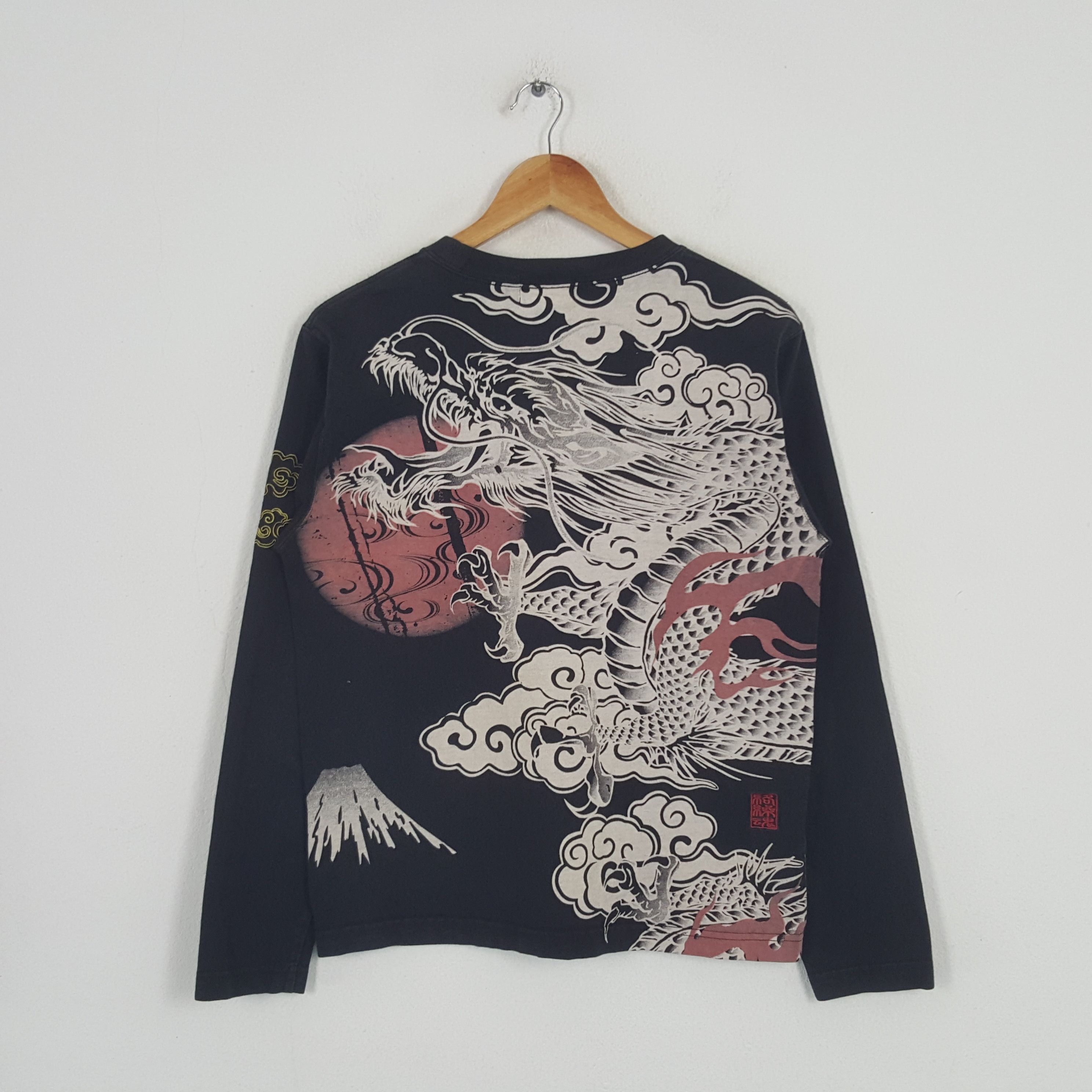 Karakuri Tamashii Vintage Karakumi Tamashi Japanese Sukajan Tshirt C267N64 Size US M / EU 48-50 / 2 - 3 Thumbnail