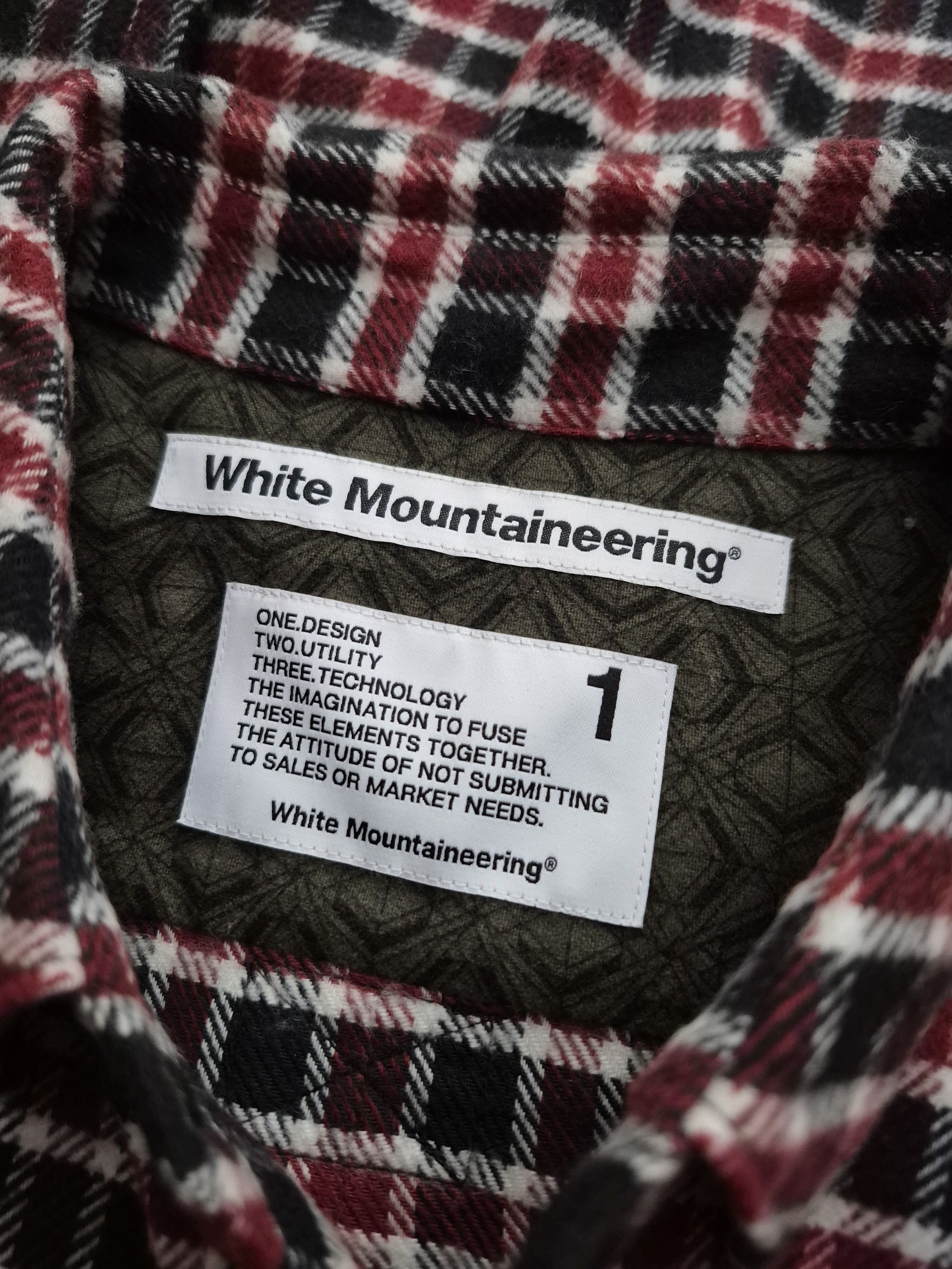 White Mountaineering Flannel Shirt Size US S / EU 44-46 / 1 - 3 Thumbnail