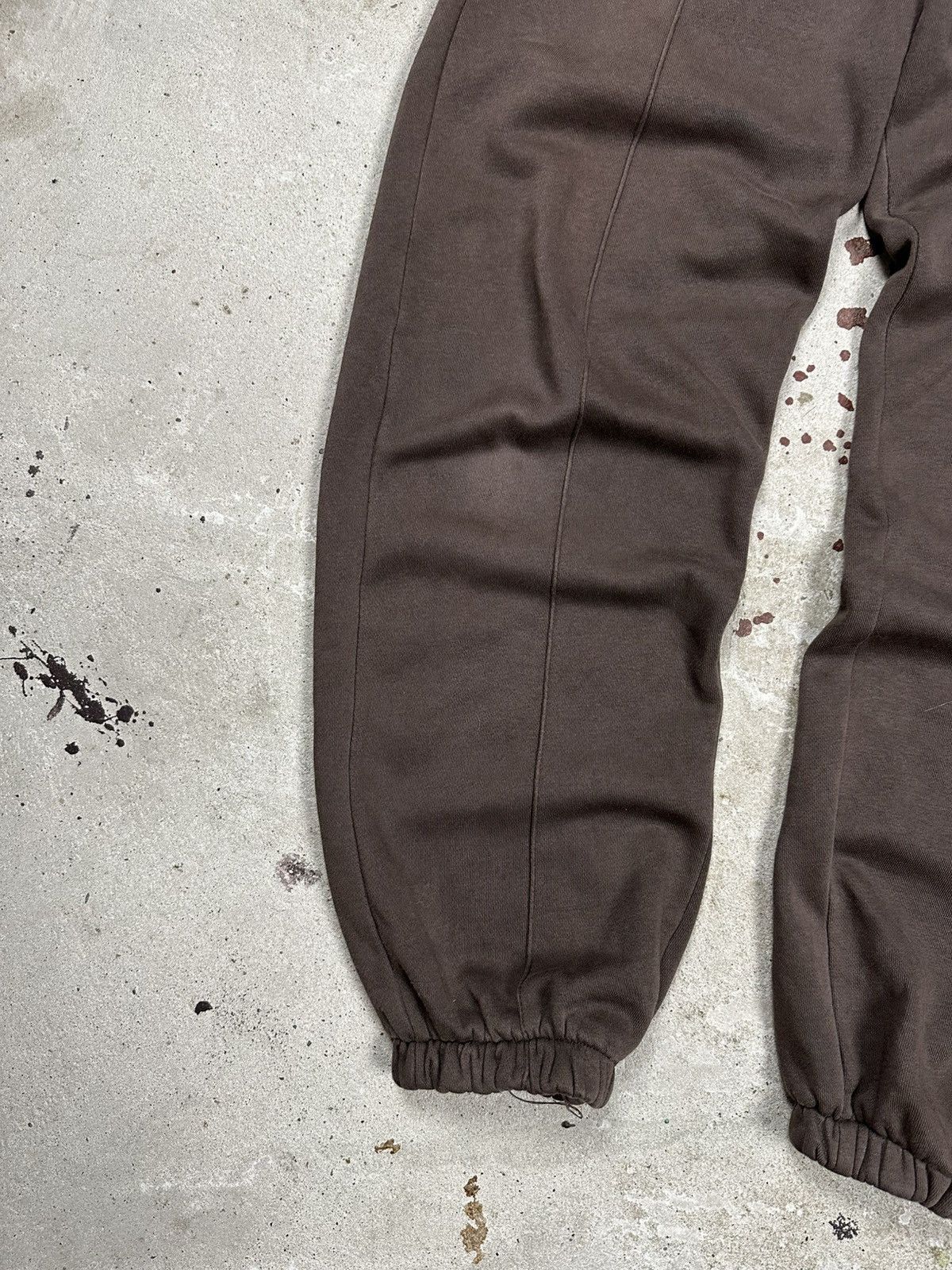Nike Vintage Y2K Nike Brown Baggy Sweatpants Swoosh rare loose Size US 30 / EU 46 - 4 Thumbnail
