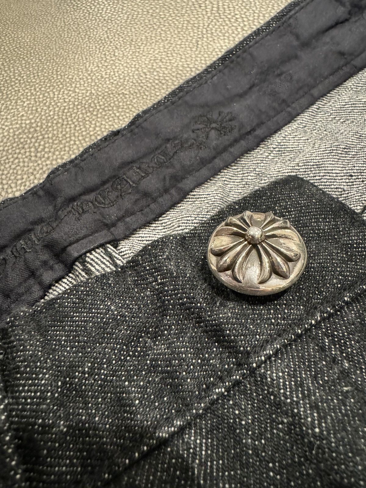 Chrome Hearts Chrome Hearts Star Patch Denim Jeans Size US 30 / EU 46 - 10 Thumbnail