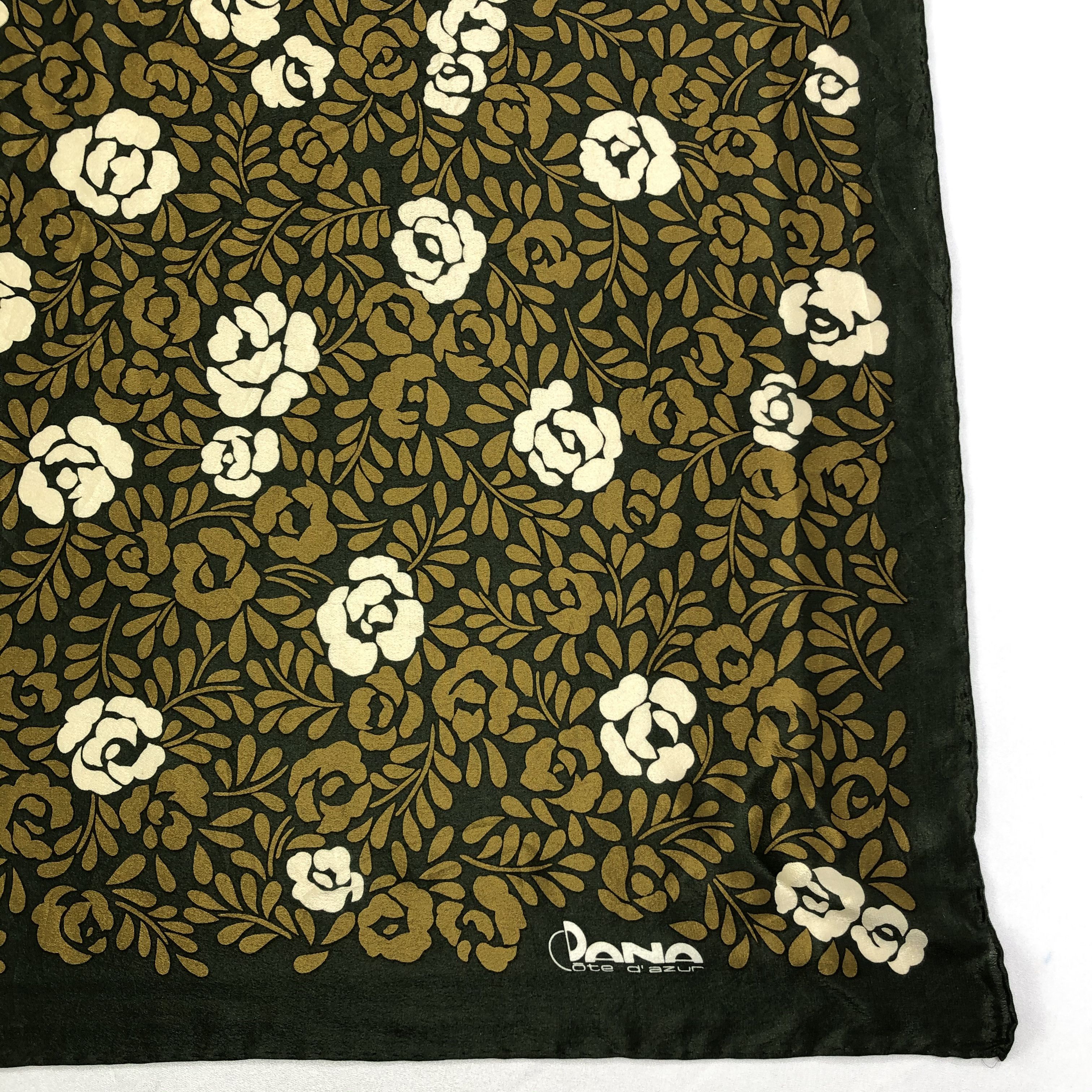 Vintage Vintage Dana Cote D'Azur Silk Scarf Size ONE SIZE - 3 Thumbnail