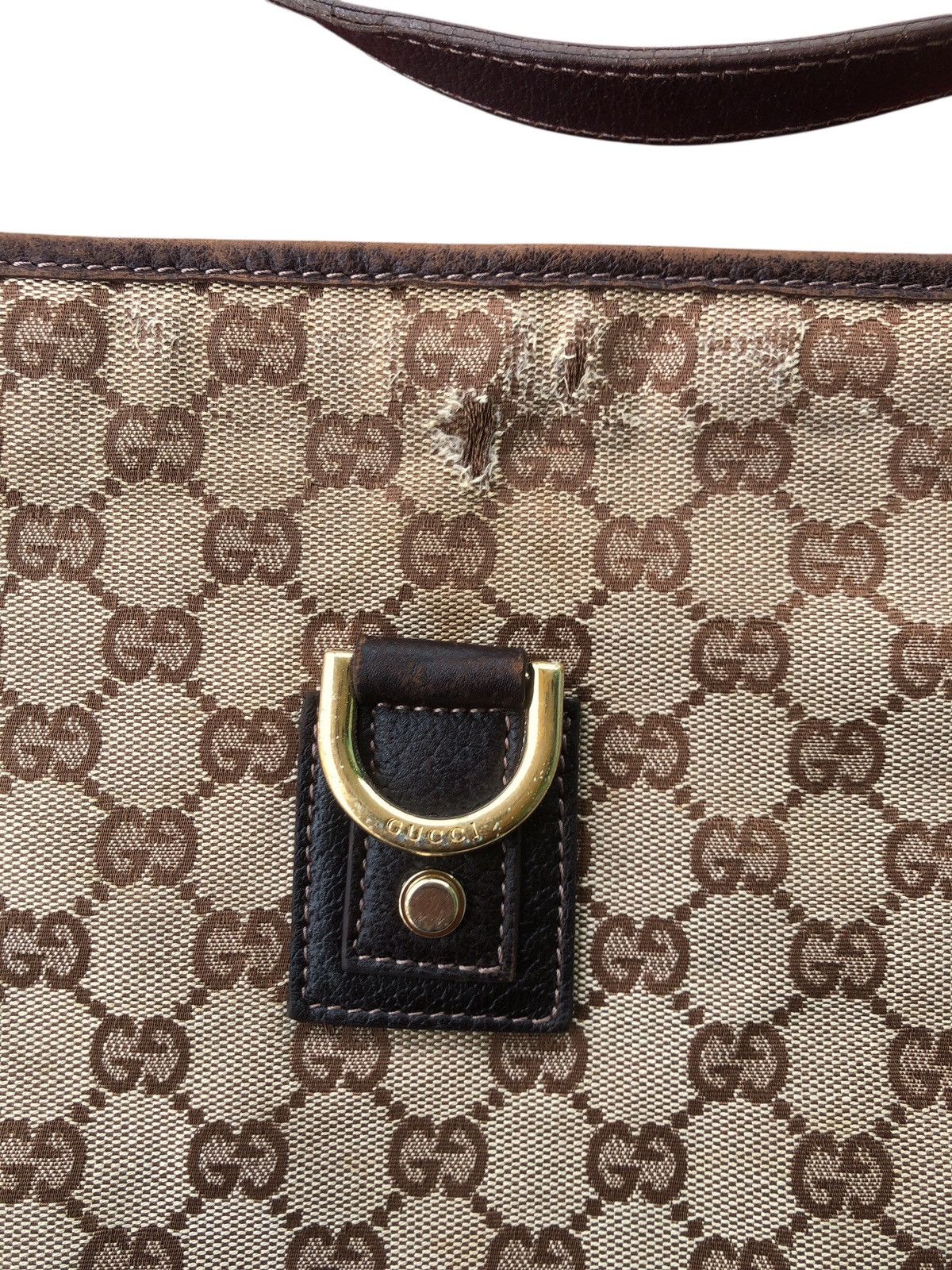Gucci GUCCI GG 131326 Canvas Shoulder Crossbody Bag Vintage 00s Size ONE SIZE - 4 Thumbnail