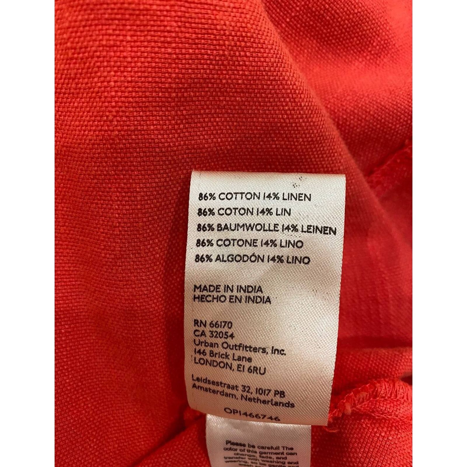 Anthropologie Anthropologie Pilcro Midi Cotton Dress Red Size 1X A000104 Size 3XL / US 20-22 - 6 Thumbnail