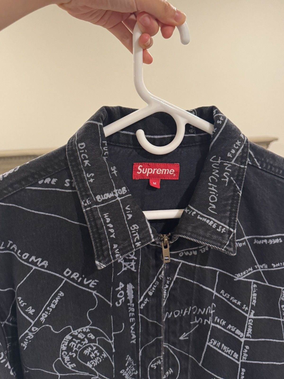 Supreme Supreme Gonz Map work jacket (SS19 mint) Size US M / EU 48-50 / 2 - 8 Thumbnail
