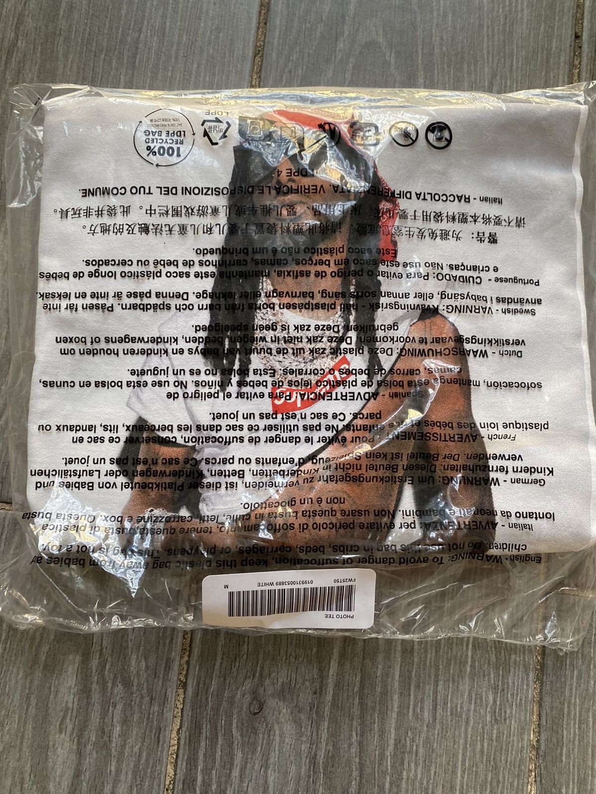 Supreme Supreme Playboi Carti Tee White Medium Size US M / EU 48-50 / 2 - 1 Thumbnail