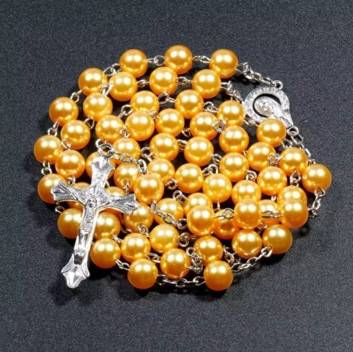 Jewelry Saint Benedict Rosary Necklace Chain Catholic Church Jesus Size ONE SIZE - 6 Thumbnail