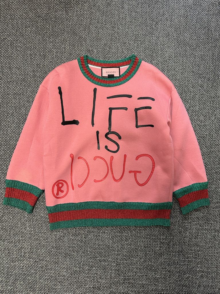 Gucci neoprene lettering sweatshirt Size XXS / US 00 / IT 34 - 2 Thumbnail