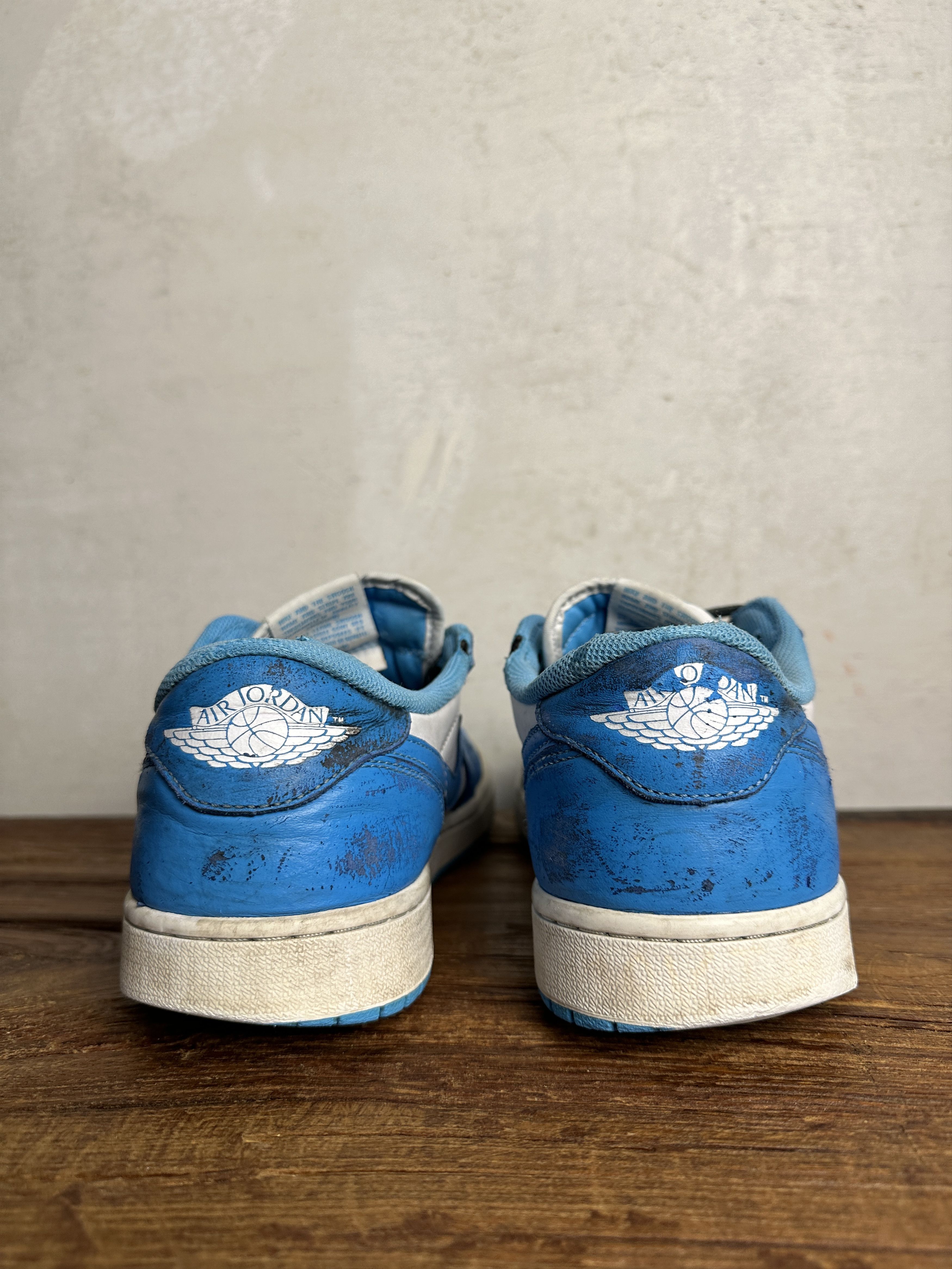 Jordan Brand Nike Air Jordan 1 Low SB Koston UNC Blue OG Sneakers Size US 10.5 / EU 43-44 - 4 Thumbnail