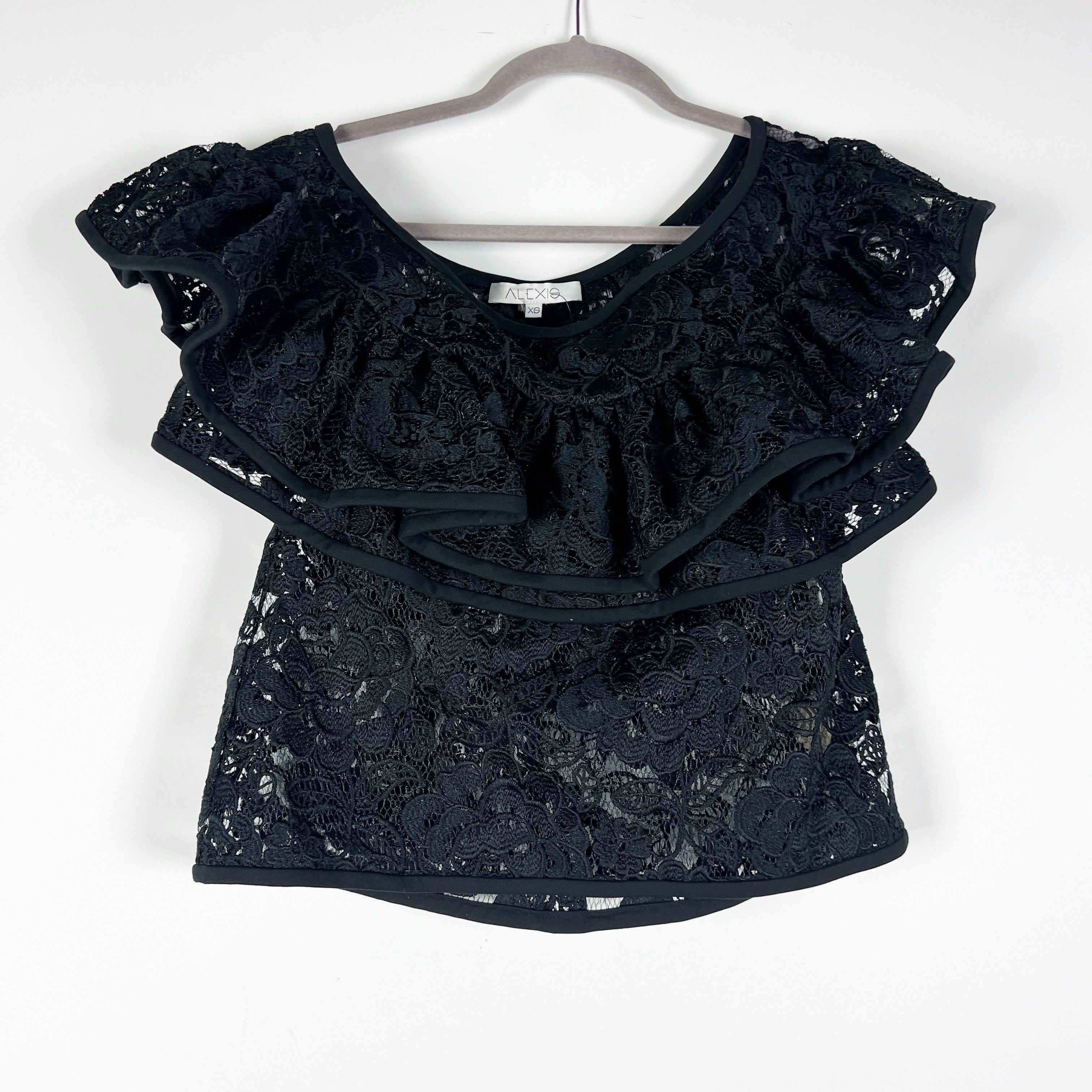 ALEXIS ALEXIS Crista Sheer Floral Flower Print Allover Size XS / US 0-2 / IT 36-38 - 1 Thumbnail