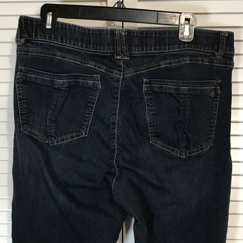 Other Democracy Ab Itty Bitty Blue Tummy Control Bootcut Jeans 16 Size 38" / US 16 / IT 52 - 3 Thumbnail