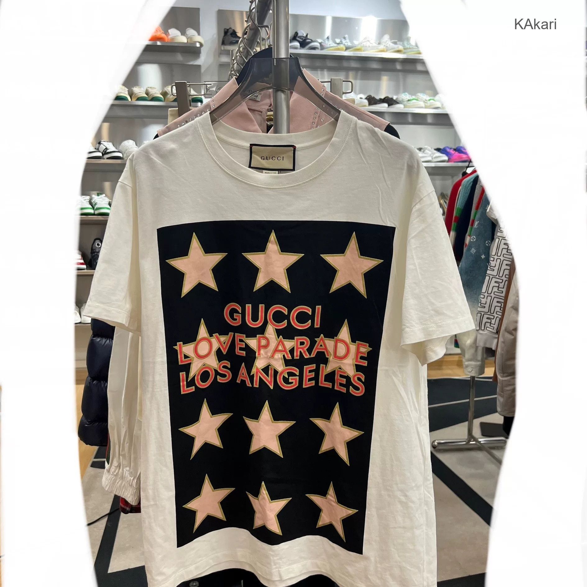 Gucci Gucci Star Letter Print Short-Sleeve Size US M / EU 48-50 / 2 - 1 Thumbnail