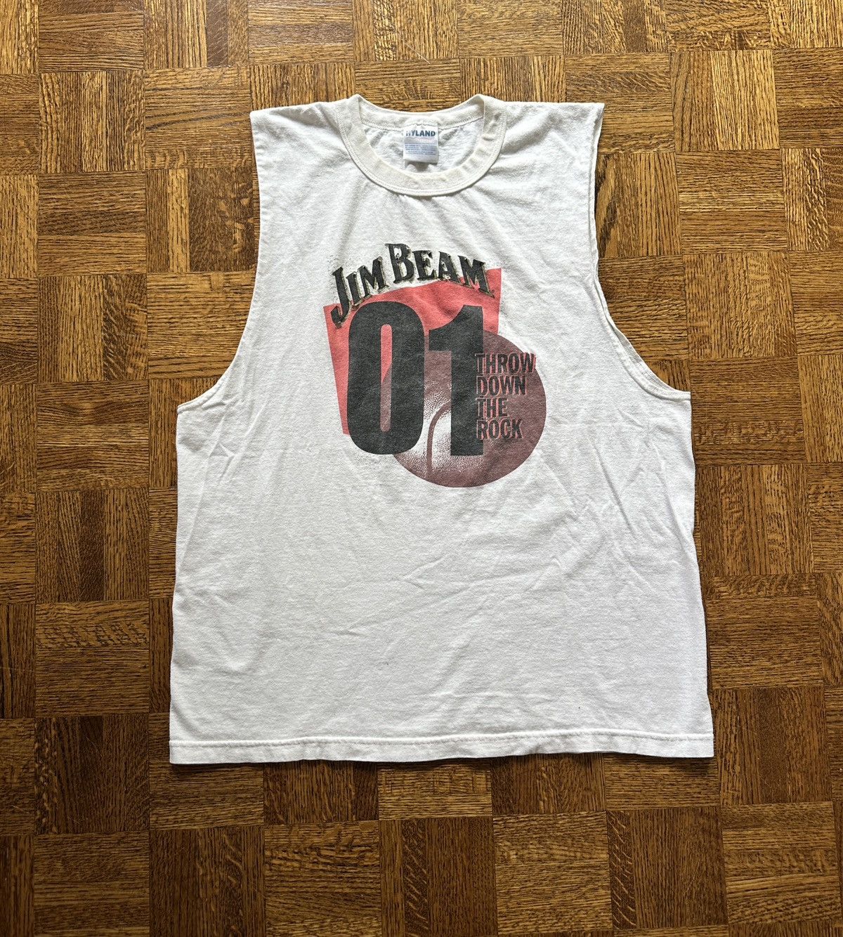 Japanese Brand Vintage 90s Jim Beam Basketball Tank Top Size US XL / EU 56 / 4 - 1 Thumbnail