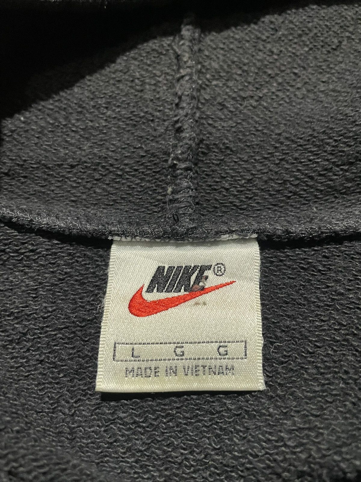 Nike Vintage 90's Hoodie Nike Reflective Size US L / EU 52-54 / 3 - 4 Thumbnail
