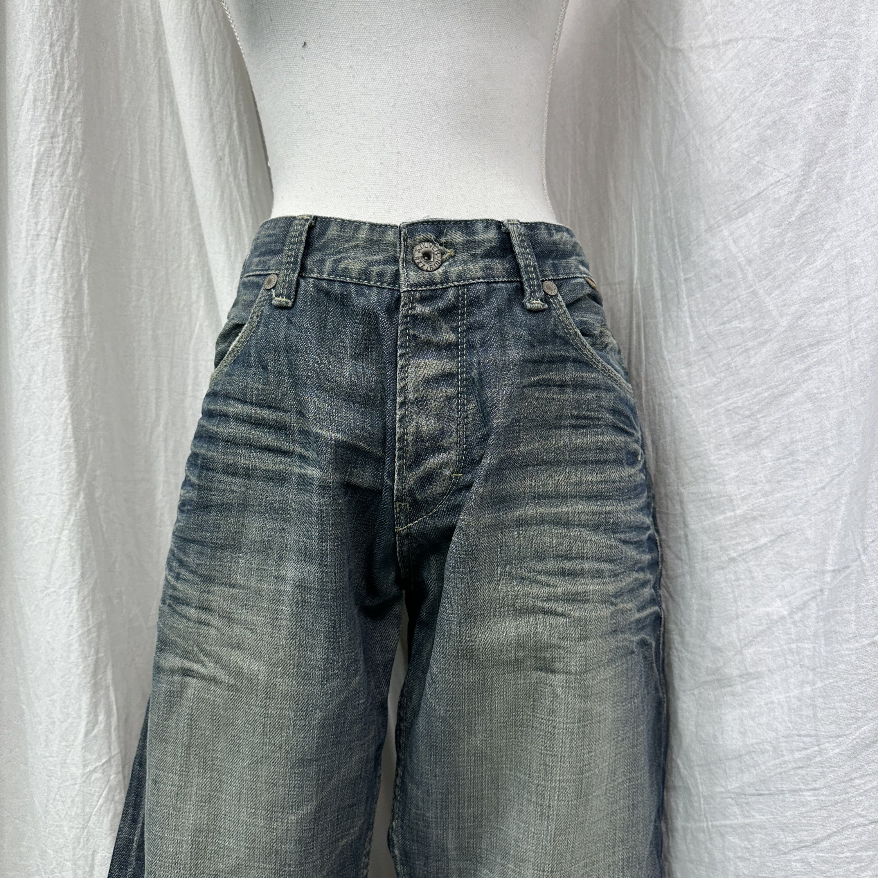 Vintage Vintage Denim Streetwear Wide Leg Baggy Jeans Y2K Size US 34 / EU 50 - 7 Thumbnail
