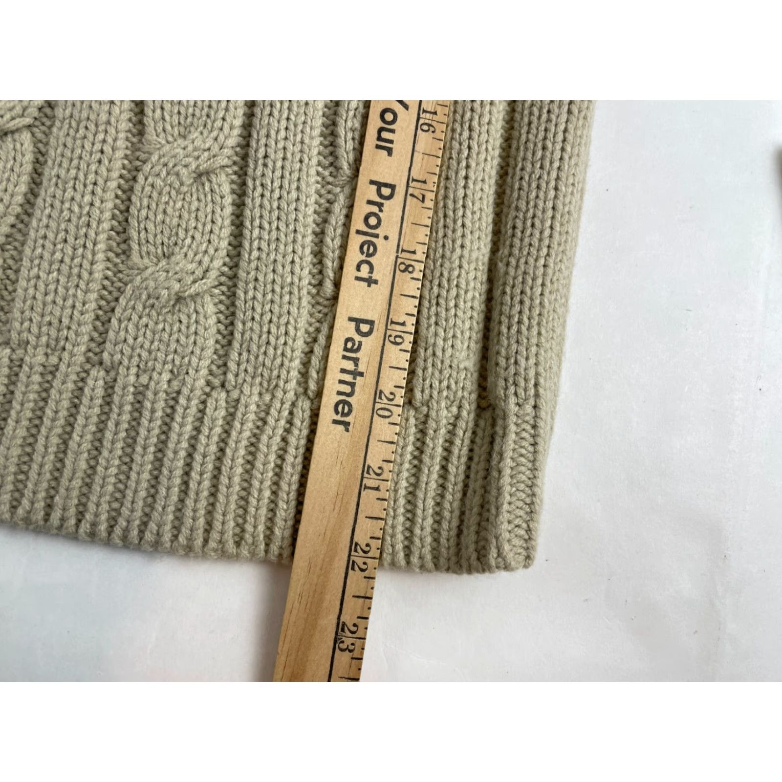 Express Express Sweater Women's Size Large Tan Pullover Crew Neck Cable Knit Runs small Shirt Womens L Brown Modern 90s? Size L / US 10 / IT 46 - 6 Thumbnail