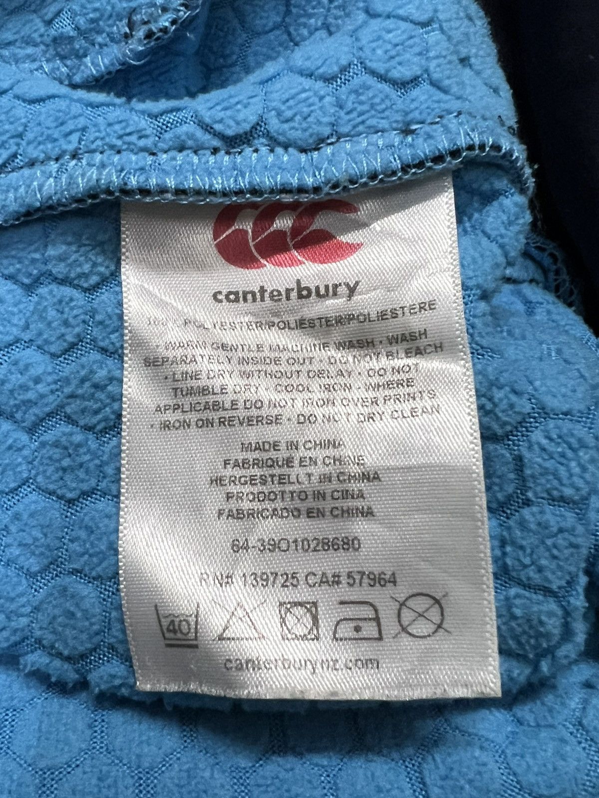 Canterbury of New Zealand CANTERBURY sweater hoodie THERMORED blue black Size US XL / EU 56 / 4 - 14 Thumbnail