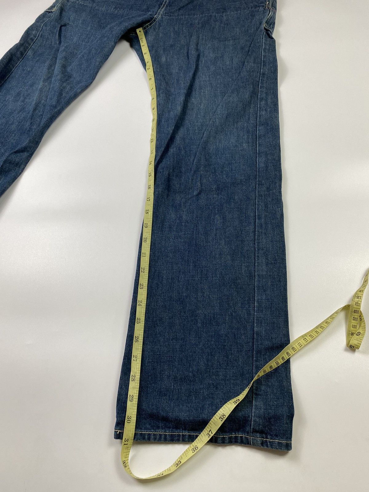 Beauty Beast × Hysteric Glamour × Japanese Brand Japanese cncv attempt double layers jeans pant Size US 33 - 11 Thumbnail
