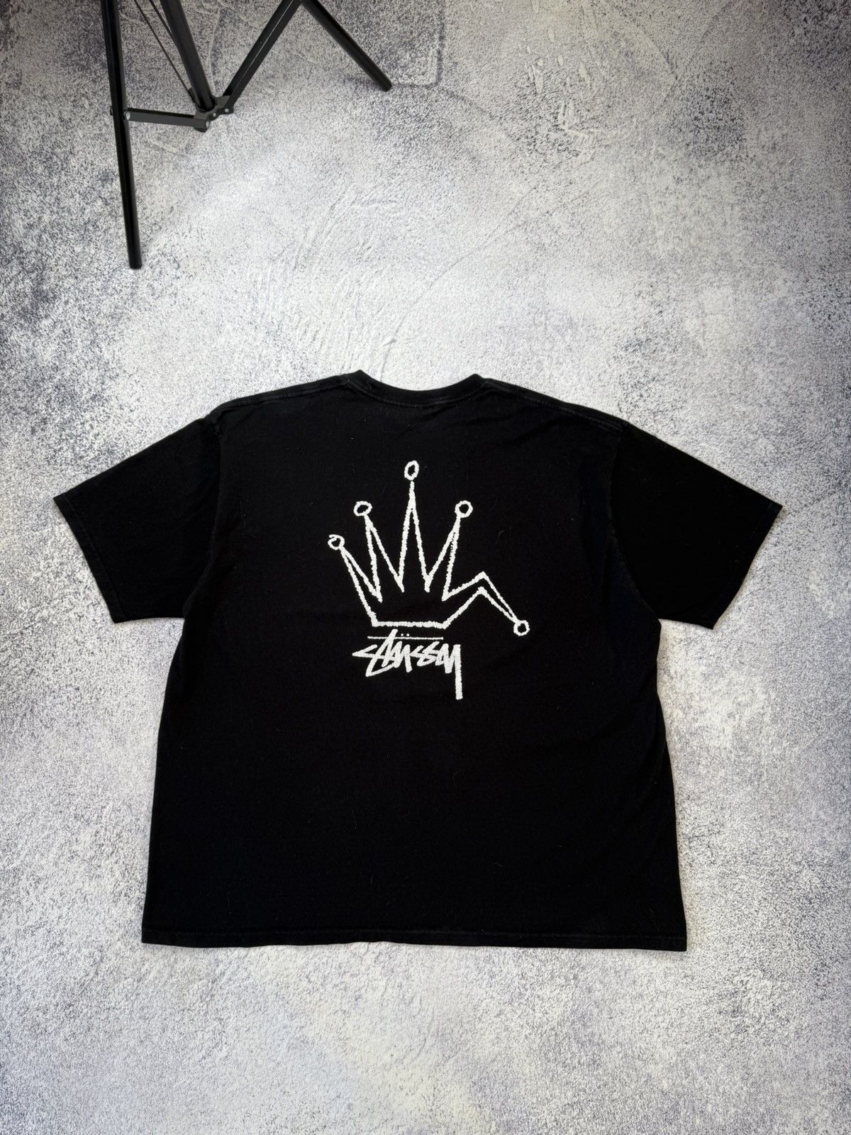Stussy Vintage Stussy Crown T Shirt Y2K Size US XL / EU 56 / 4 - 1 Thumbnail
