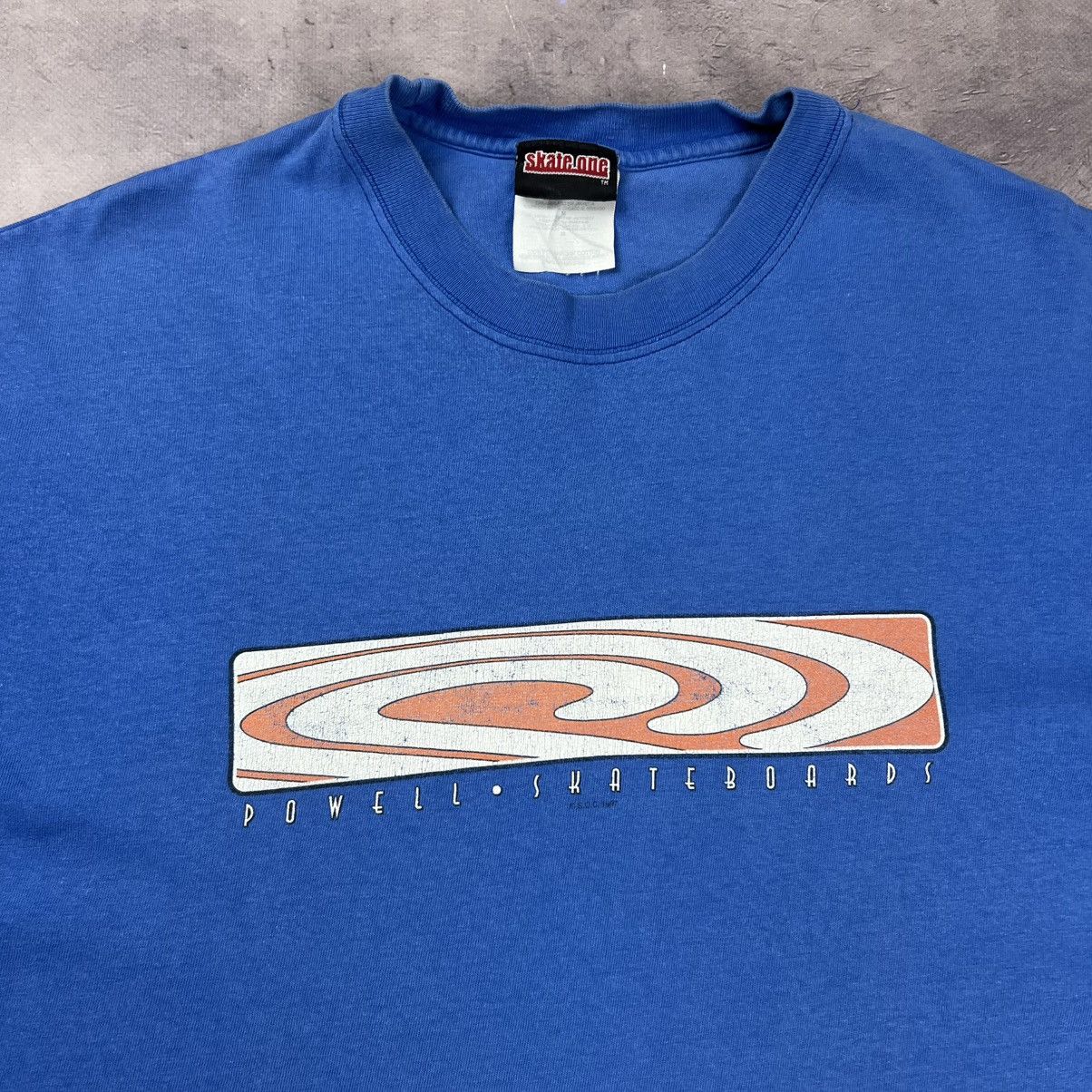 Powell Peralta Rare! Powell Peralta Skateboards Big Logo Tee 1997 90s Size US M / EU 48-50 / 2 - 4 Thumbnail