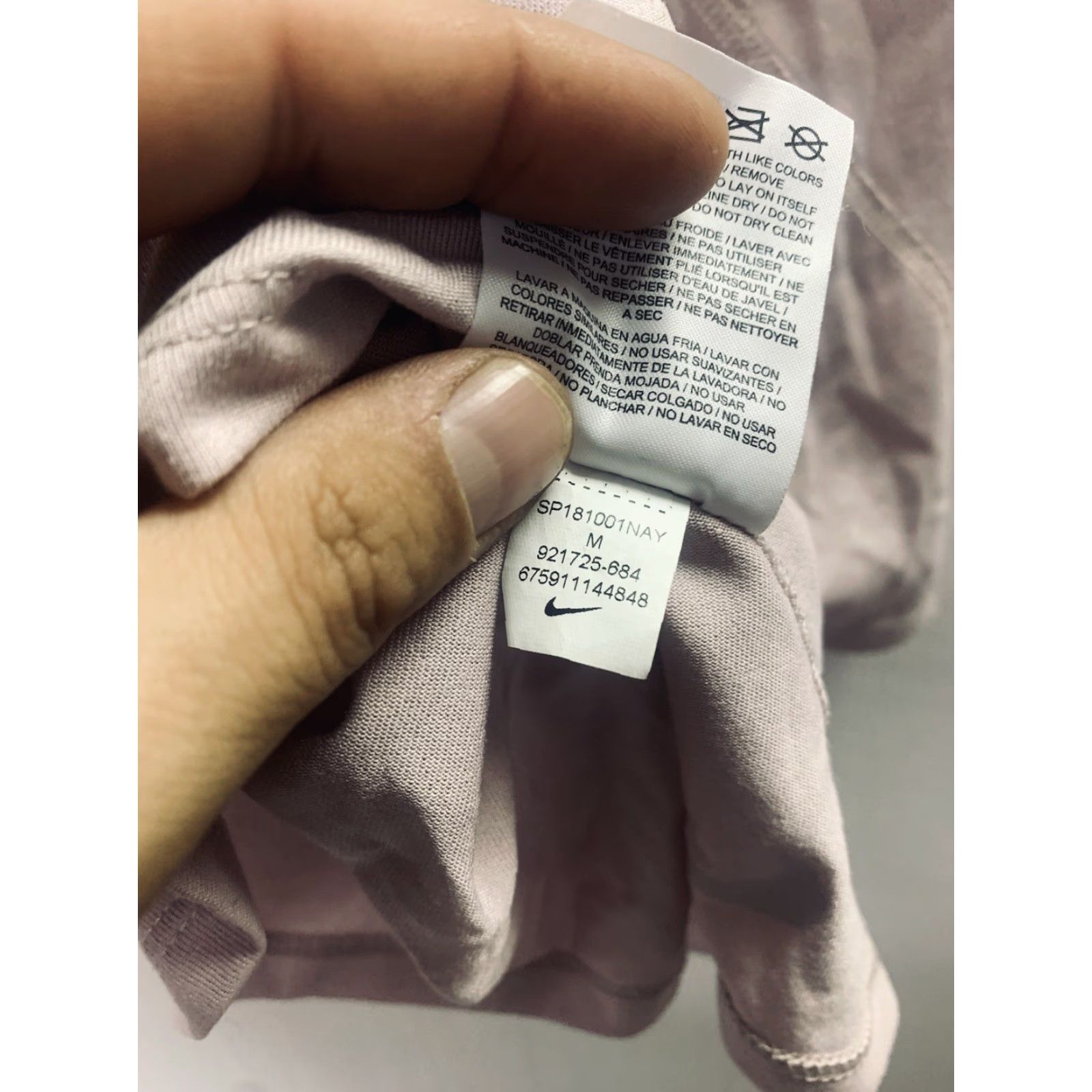 Nike Nike Elastika Tank Top Training Just Do It Straps Pink Medium Tank Women M Pink Nike Dry Moisture Wicking Activewear Tennis Loose Fit Sleeveless Scoop Size M / US 6-8 / IT 42-44 - 4 Thumbnail