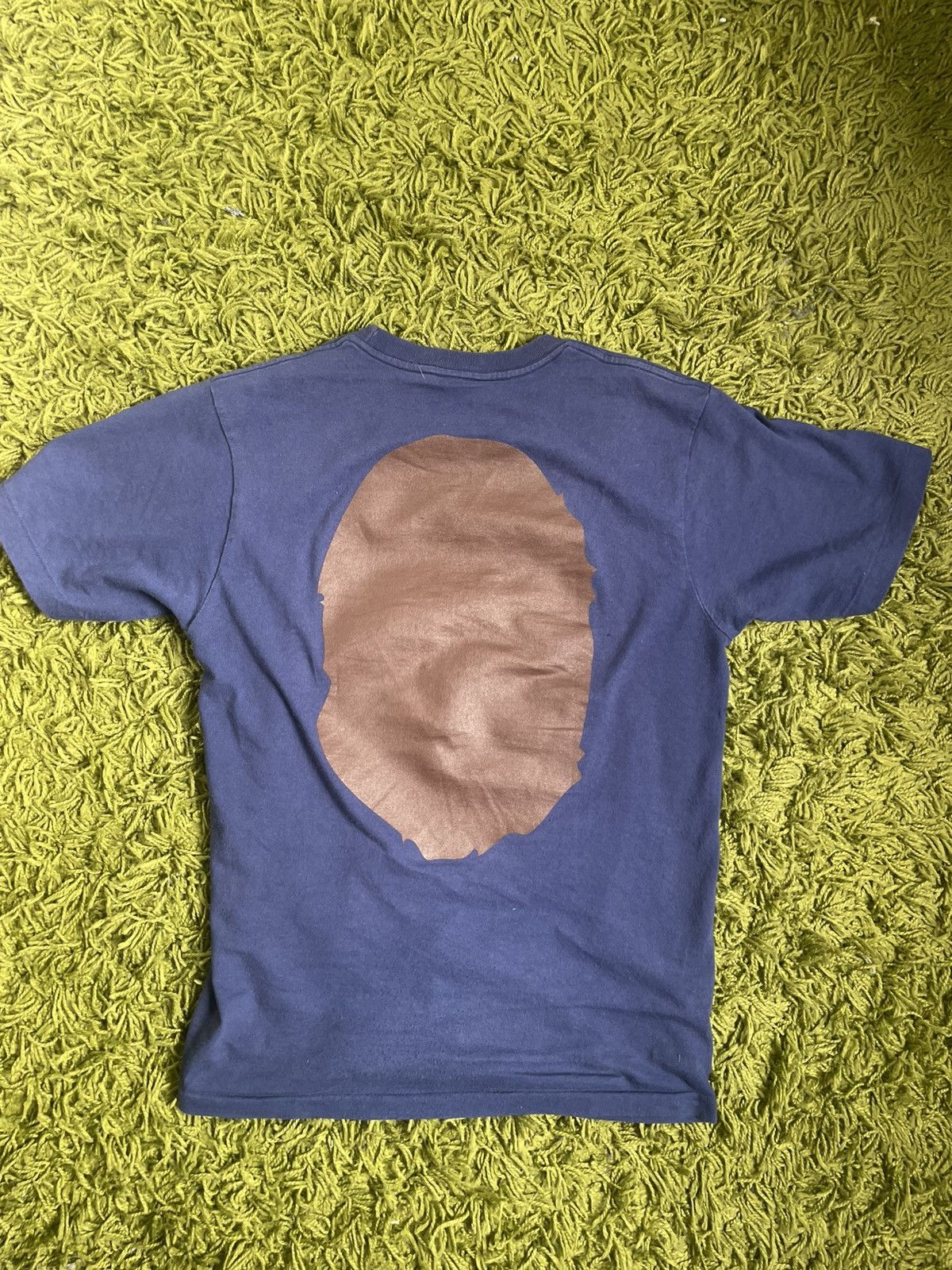 Bape BAPE NAVY BLUE ,BIG LOGO T-SHIRT Size US S / EU 44-46 / 1 - 3 Thumbnail