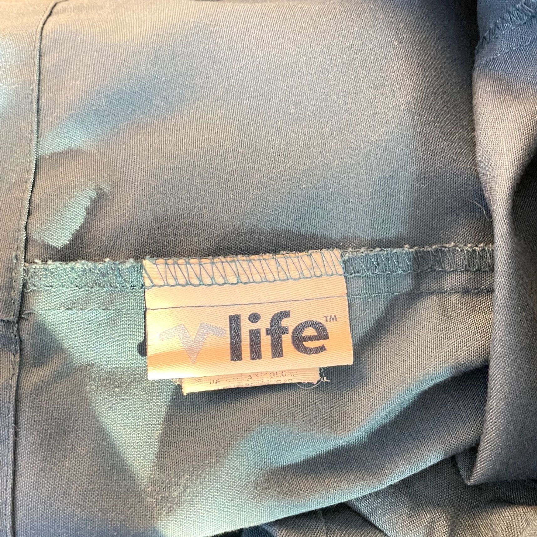 Alife Life Women's Solid Green Pull On Scrub Pants Small Green Drawstring Waist Scrub Pants Womens Size 28" / US 6 / IT 42 - 4 Thumbnail