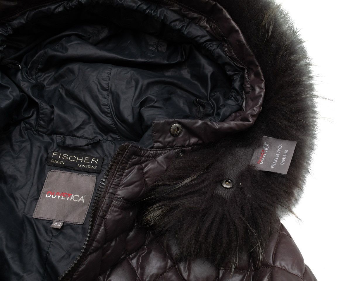 Duvetica DUVETICA Quilted Down Jacket with Fur Hood Trim Size S / US 4 / IT 40 - 5 Thumbnail