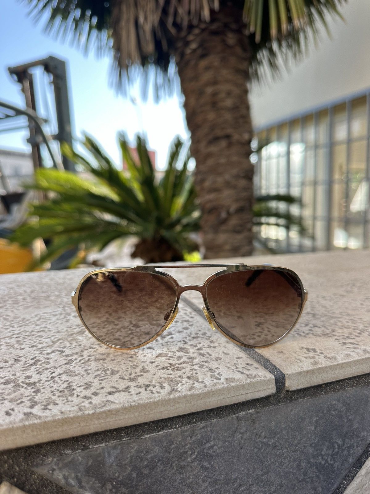 Dolce & Gabbana Dolce&Gabbana Sunglasses Gold 2081 Size ONE SIZE - 2 Thumbnail