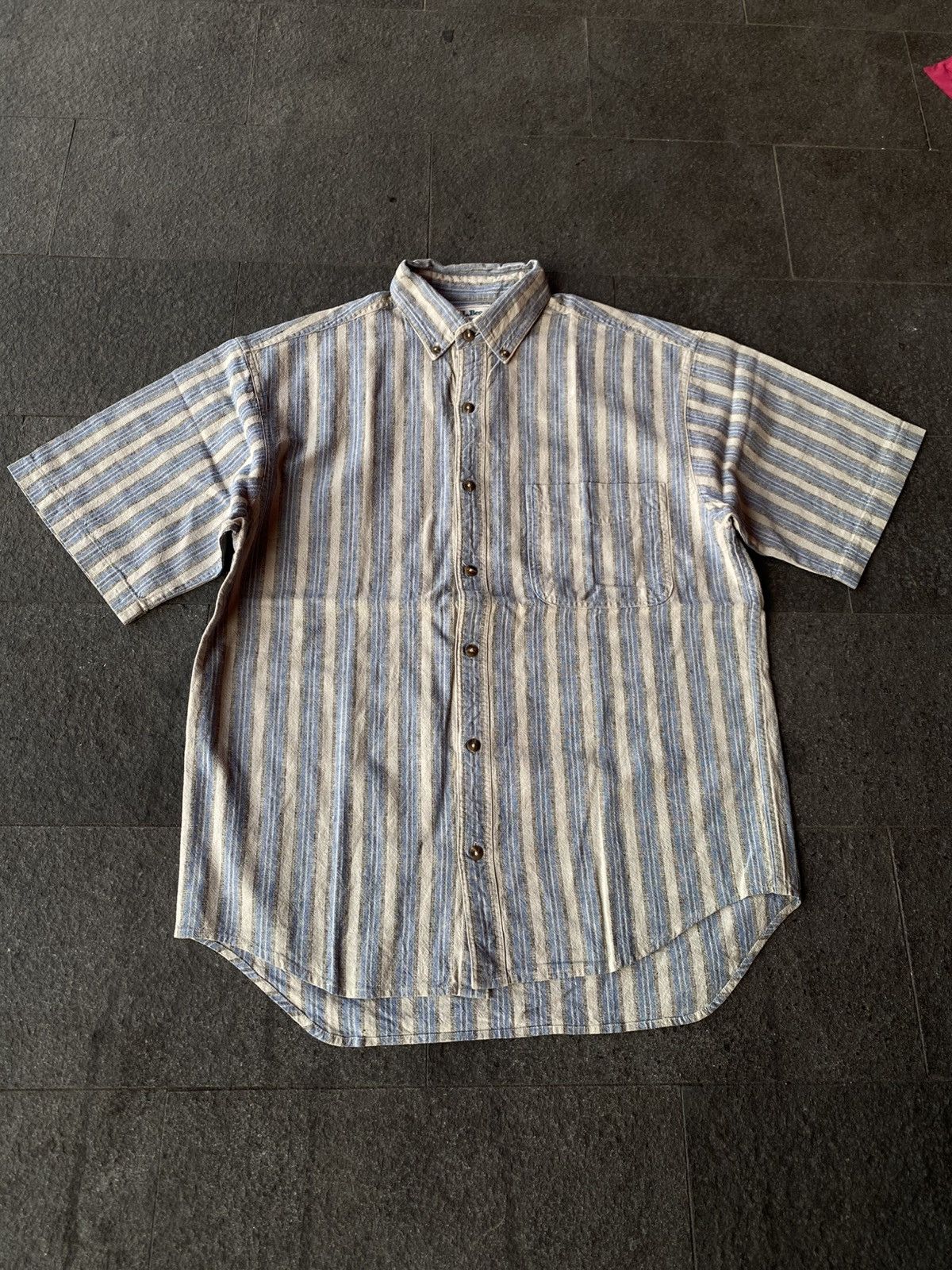 L.L. Bean Vintage LL Bean Stripped Size US L / EU 52-54 / 3 - 2 Thumbnail