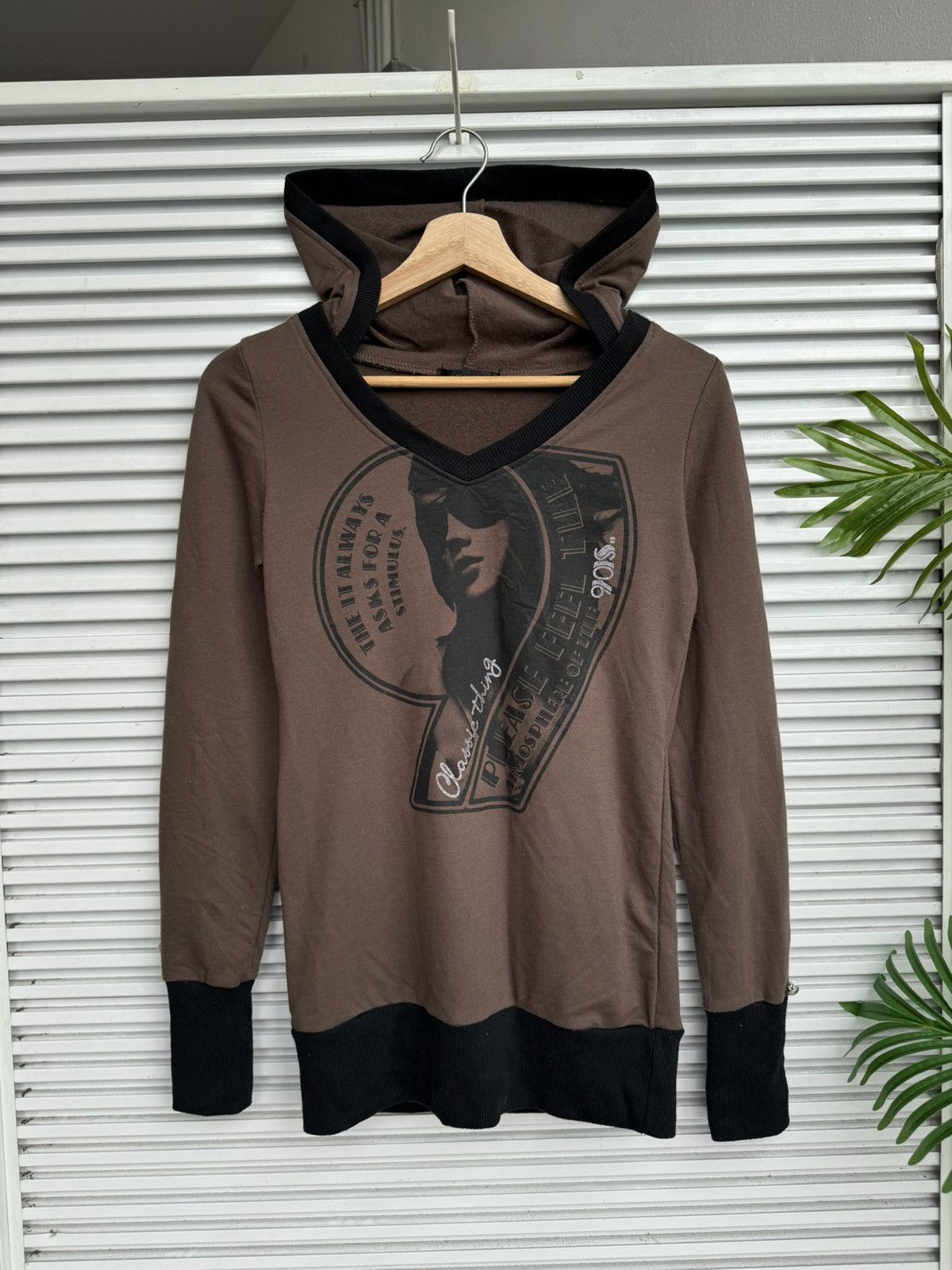 Seditionaries Vintage Dosch Sex Punk Riot Poem Brown Hoodies Size US M / EU 48-50 / 2 - 1 Thumbnail