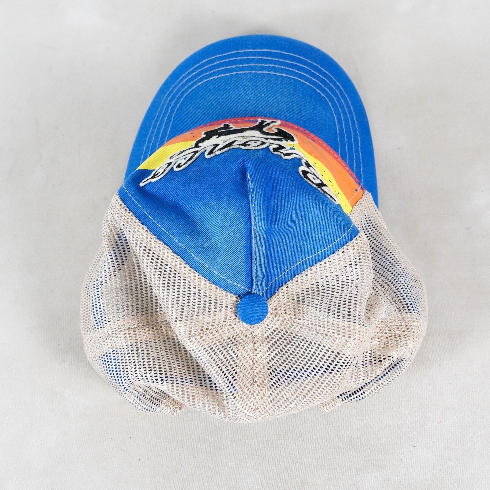 Ford Ford Bronco Horse Mesh Trucker Hat Cap Visor Snapback Blue Size ONE SIZE - 6 Thumbnail