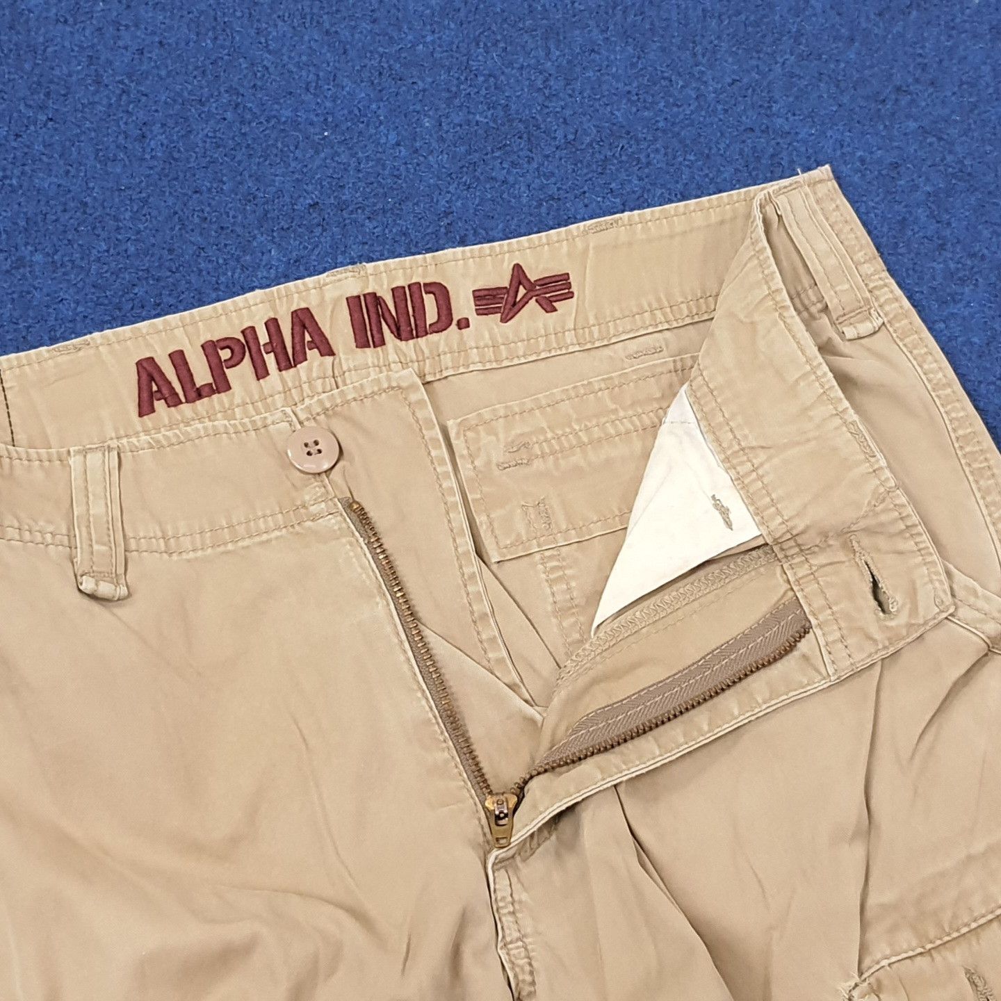 Alpha Industries Vintage Alpha Industries Cargo Pants C244N4 Size US 31 - 7 Thumbnail