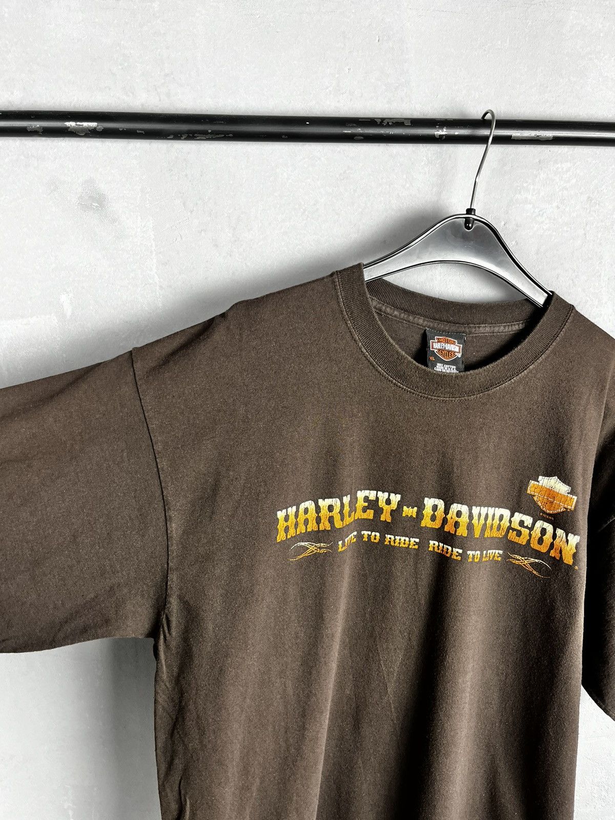 Harley Davidson × Vintage Harley Davidson Maidenhead England t shirt vintage Size US XL / EU 56 / 4 - 2 Thumbnail