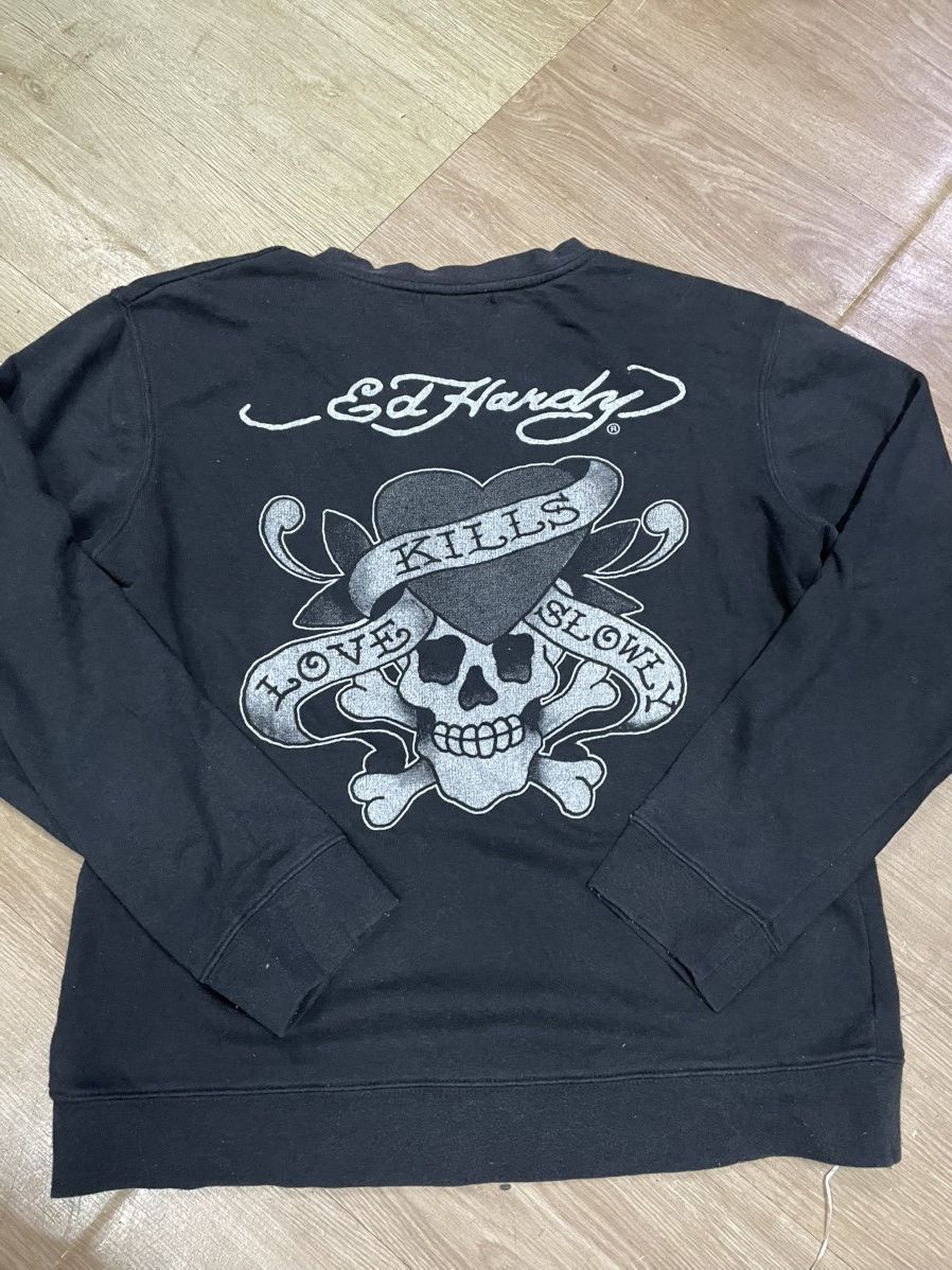 Ed Hardy Ed hardy kills love slowly sweatshirt Size US L / EU 52-54 / 3 - 6 Thumbnail