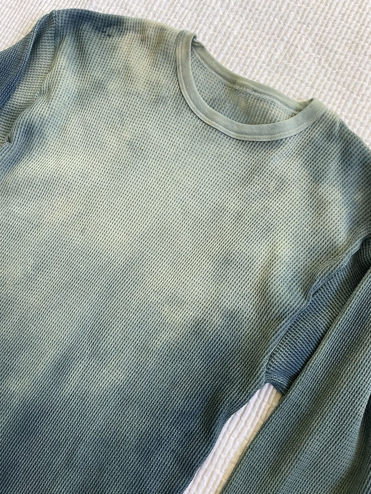 Indigo Indigo Schloppy Dyed Sun Faded Thermal Size US XL / EU 56 / 4 - 6 Thumbnail