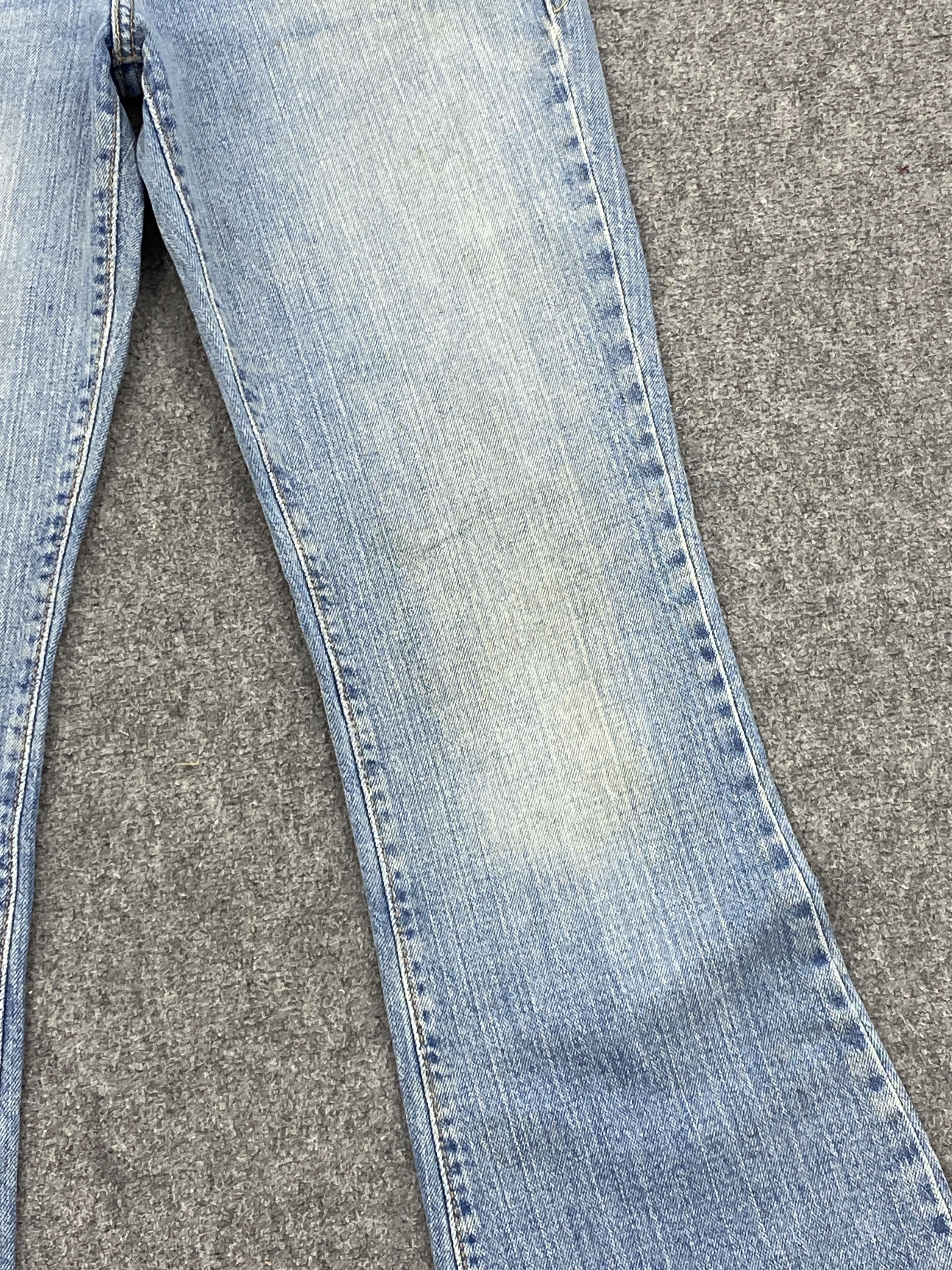 Levi's Vintage levis 518 Flare Bootcut Blue Denim DP2628 Size US 28 / EU 44 - 11 Thumbnail