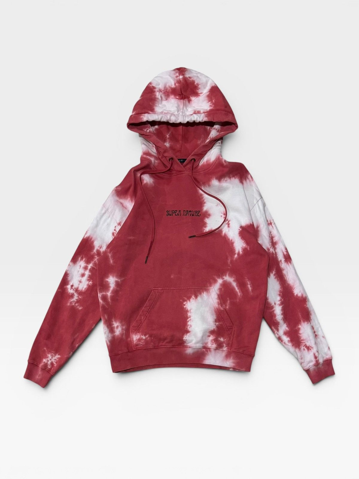 Ksubi Ksubi “Super Nature” Tie-Dye Red Hoodie Size US M / EU 48-50 / 2 - 1 Thumbnail