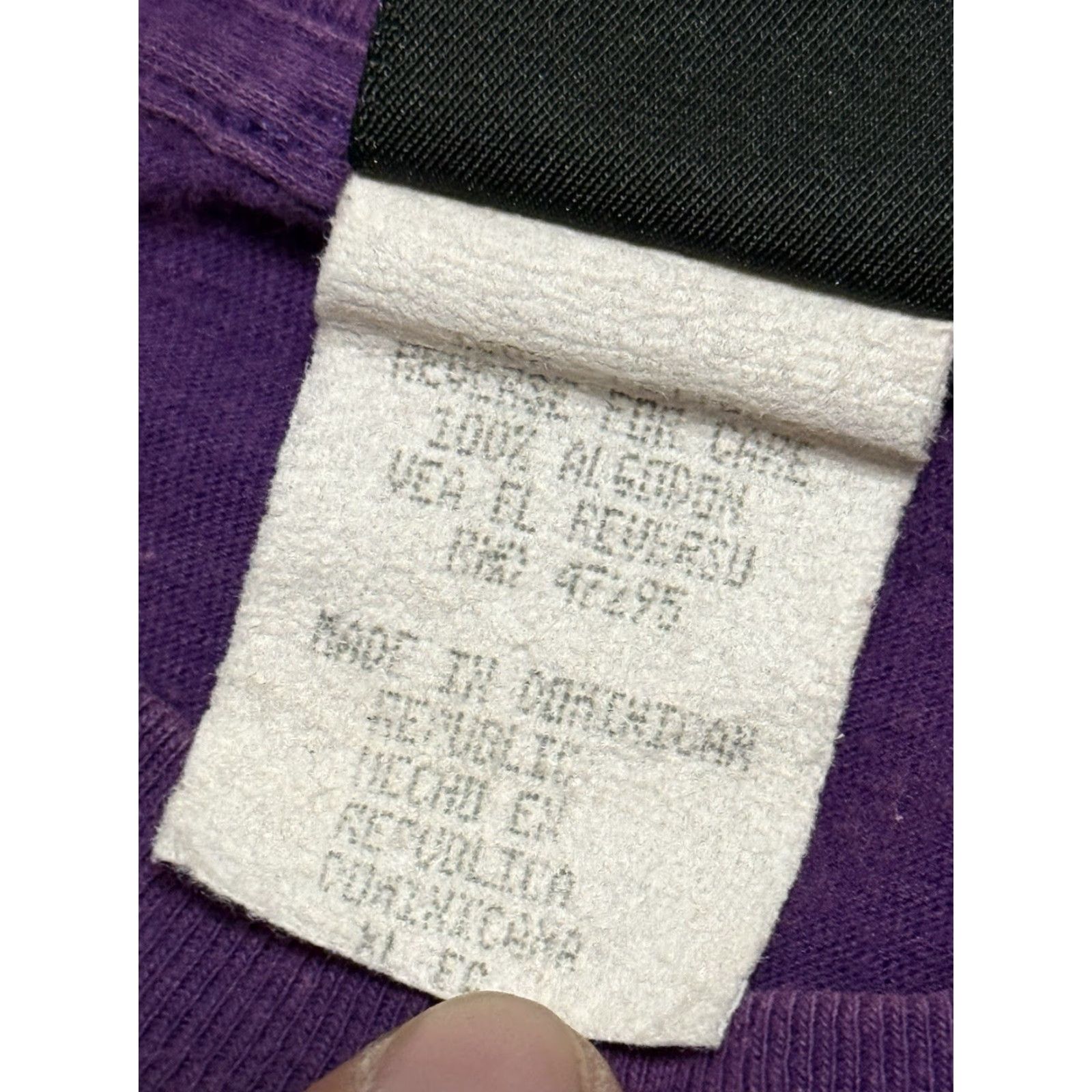 Mickey Unlimited VINTAGE Mickey Unlimited Donald Duck Single Stitch Tshirt Purple Mens Large 90s Cartoon USA Mens Size US L / EU 52-54 / 3 - 4 Thumbnail