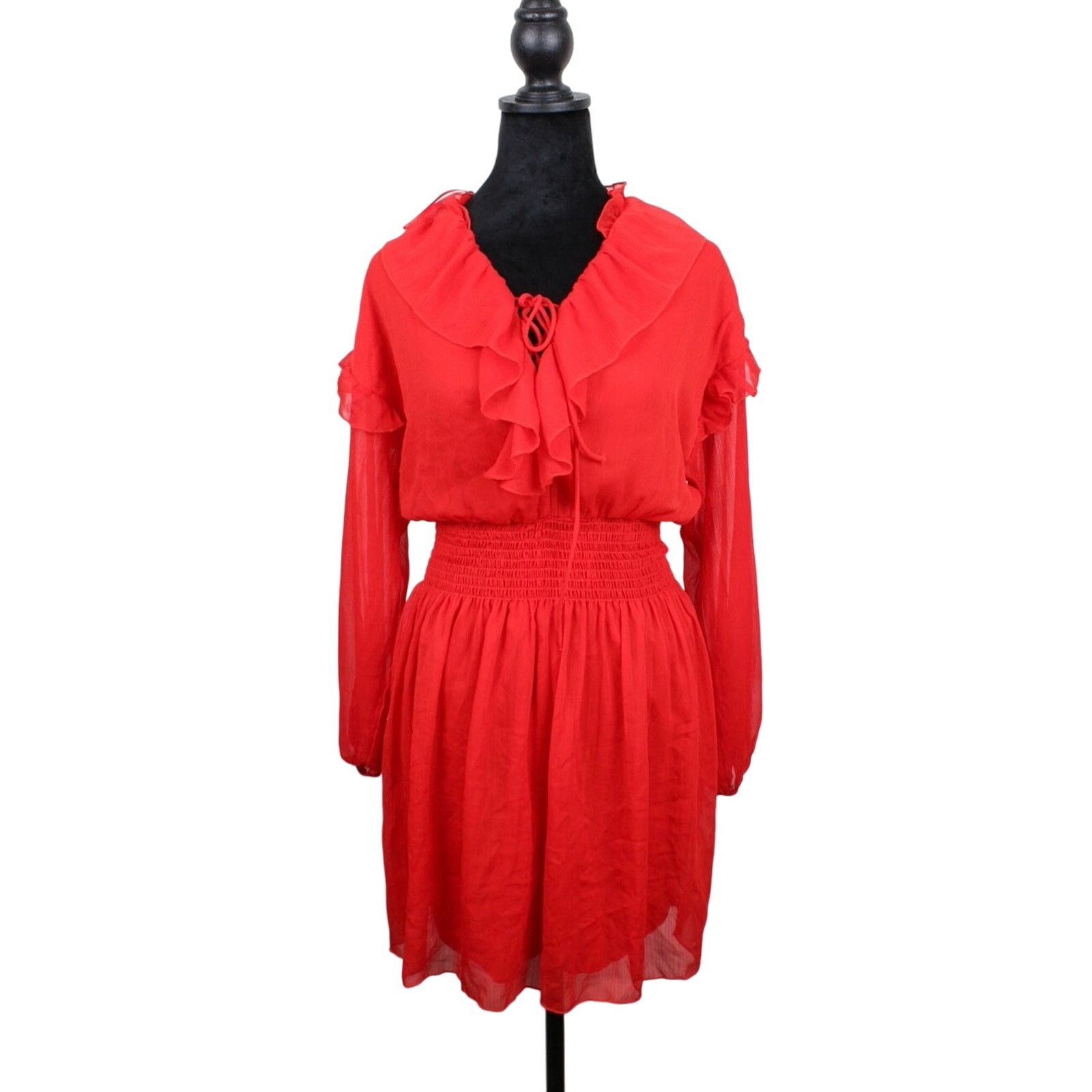 Zara ZARA CROCHET DRESS BRICK BNWT S-M | Grailed